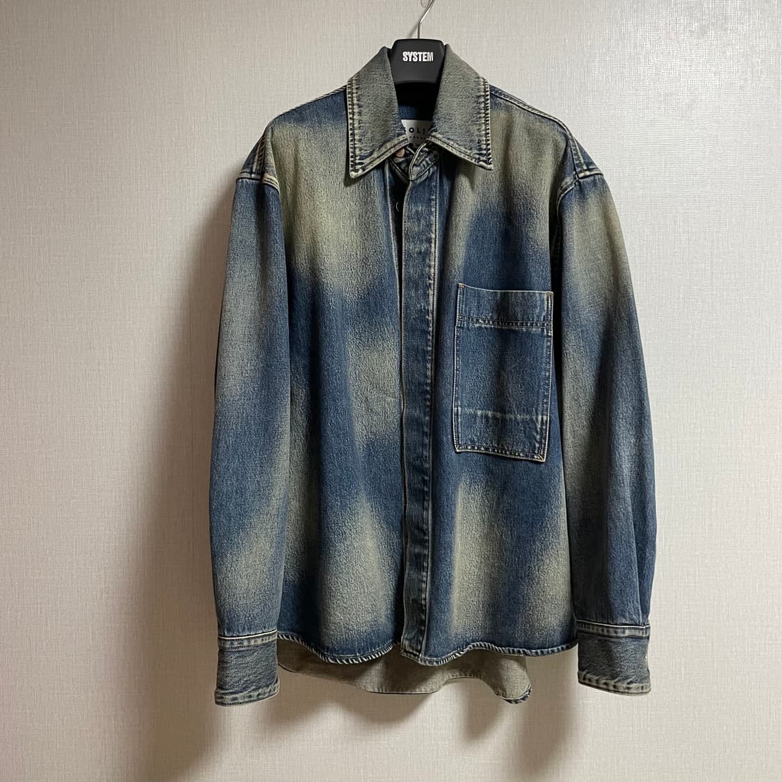 [50]솔리드옴므 22ss 데님자켓 상품이미지1