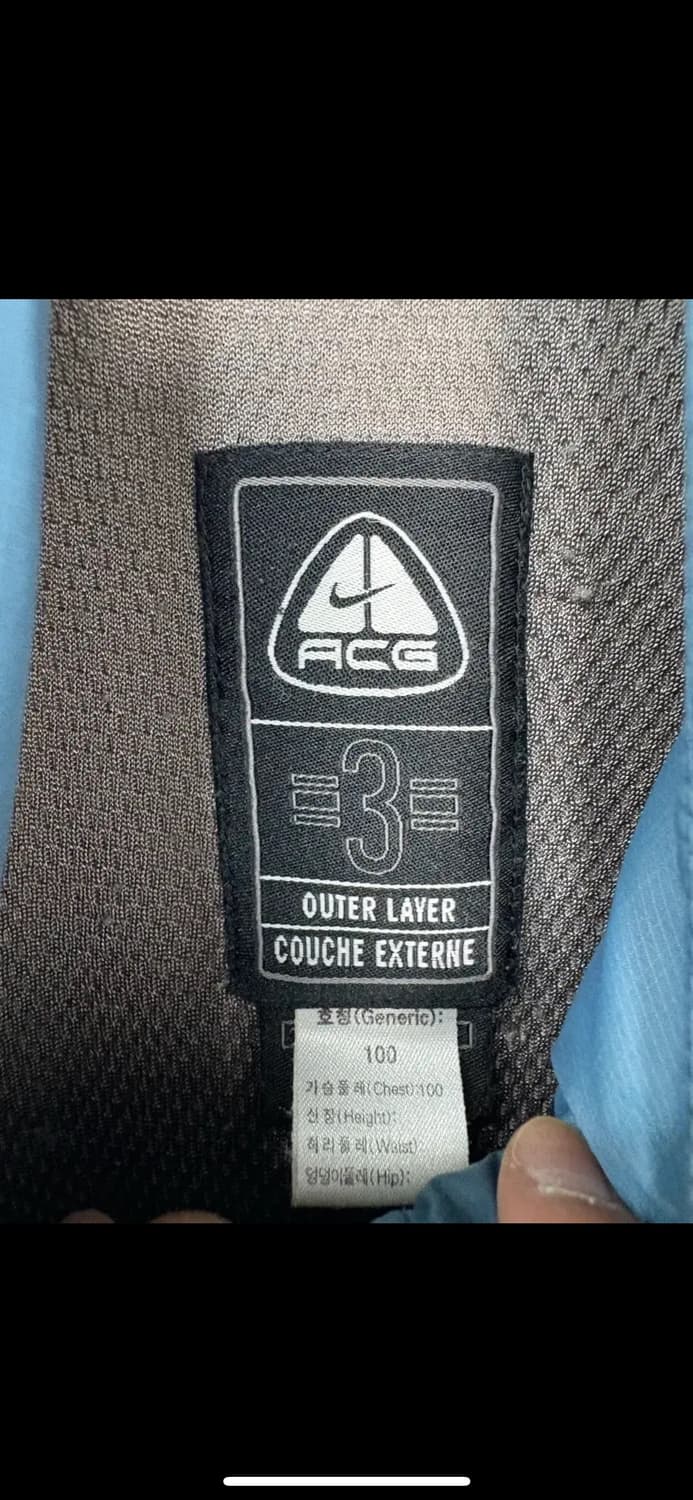 나이키 ACG 패디드 스카이블루 자켓 H1964 상품이미지6