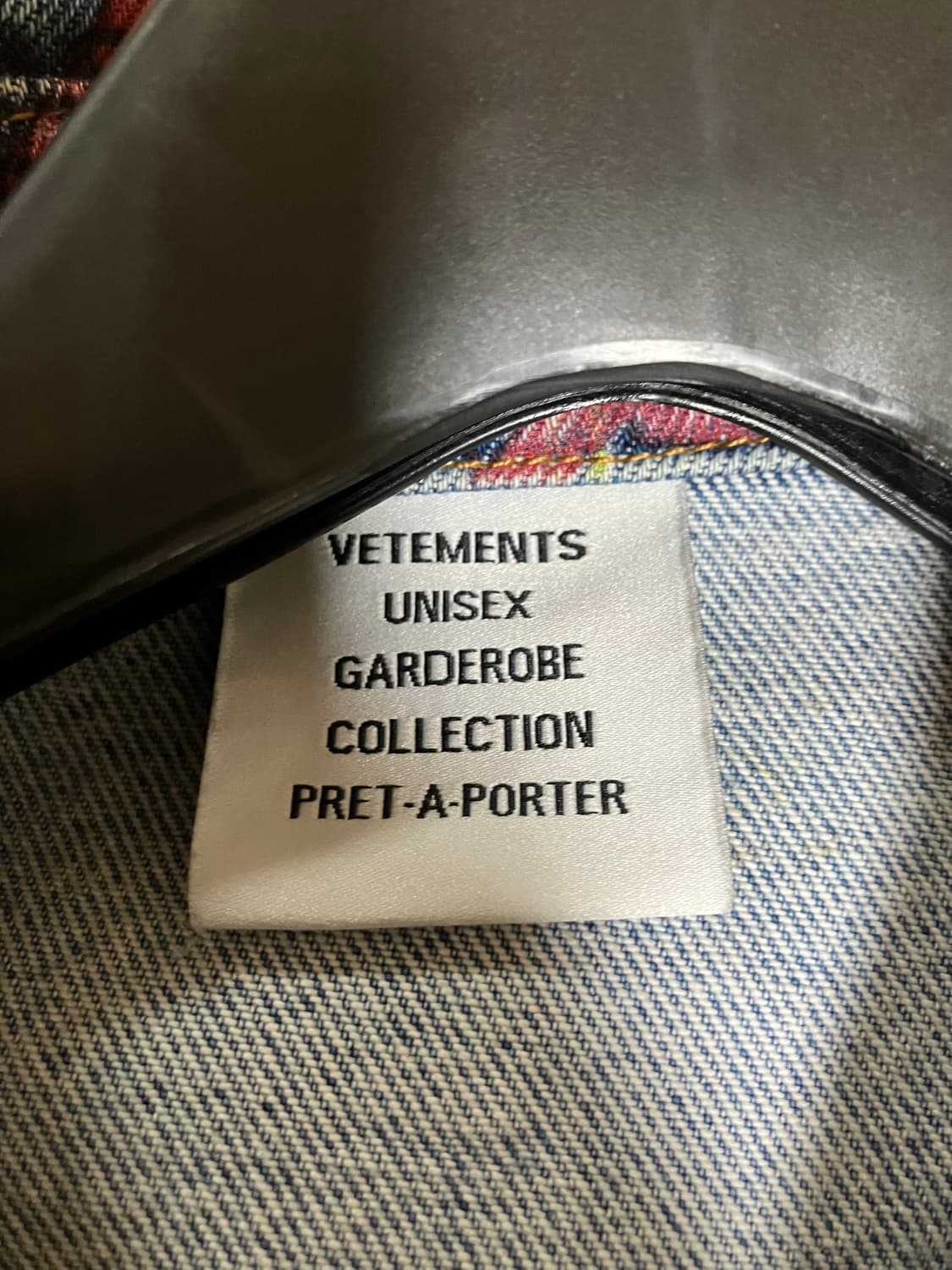 Vetements 21ss graffiti denim jacket베트멍 상품이미지3