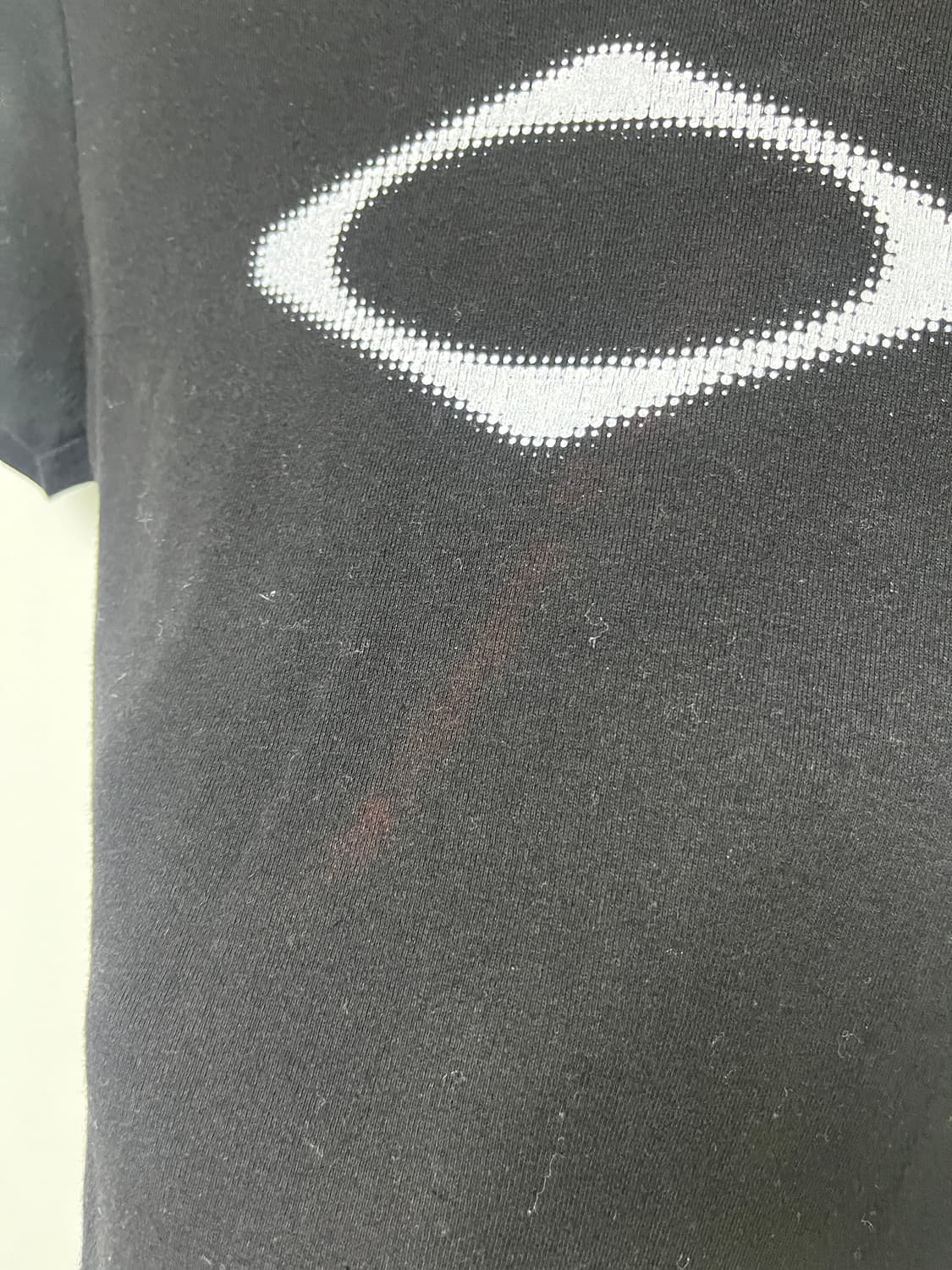 미스치프 롬버스 블러 티셔츠 미니 블랙(M size) 상품이미지5