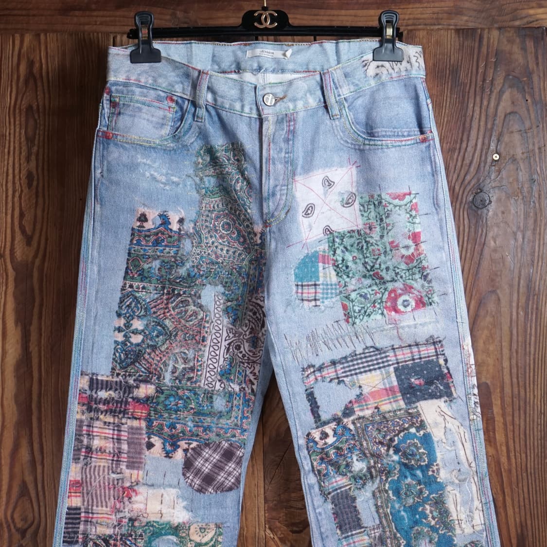 Division 그래픽 데님 팬츠 상품이미지1