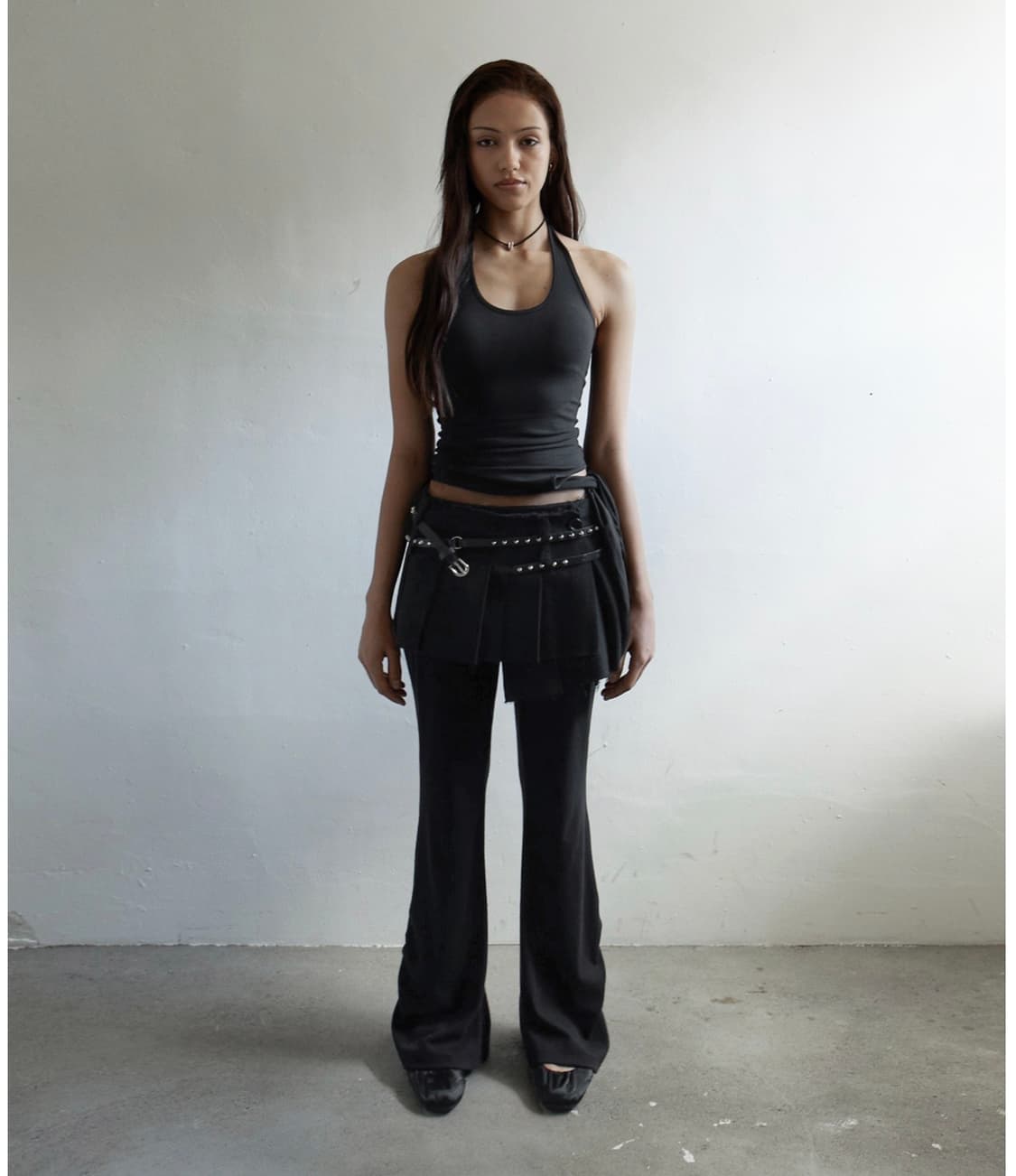 택포)새상품)peyote 미니 랩 스커트 상품이미지2