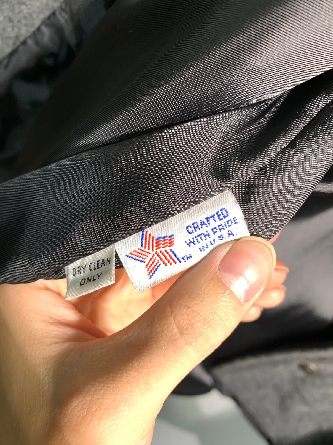 MADE in USA schott 바시티 자켓 36 상품이미지8