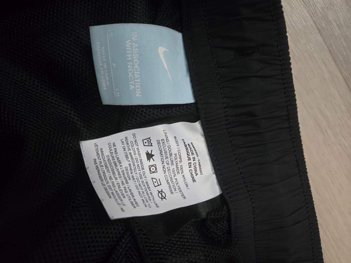 나이키 NOCTA 트랙 자켓 & 바지 블랙/옐로우 상품이미지6