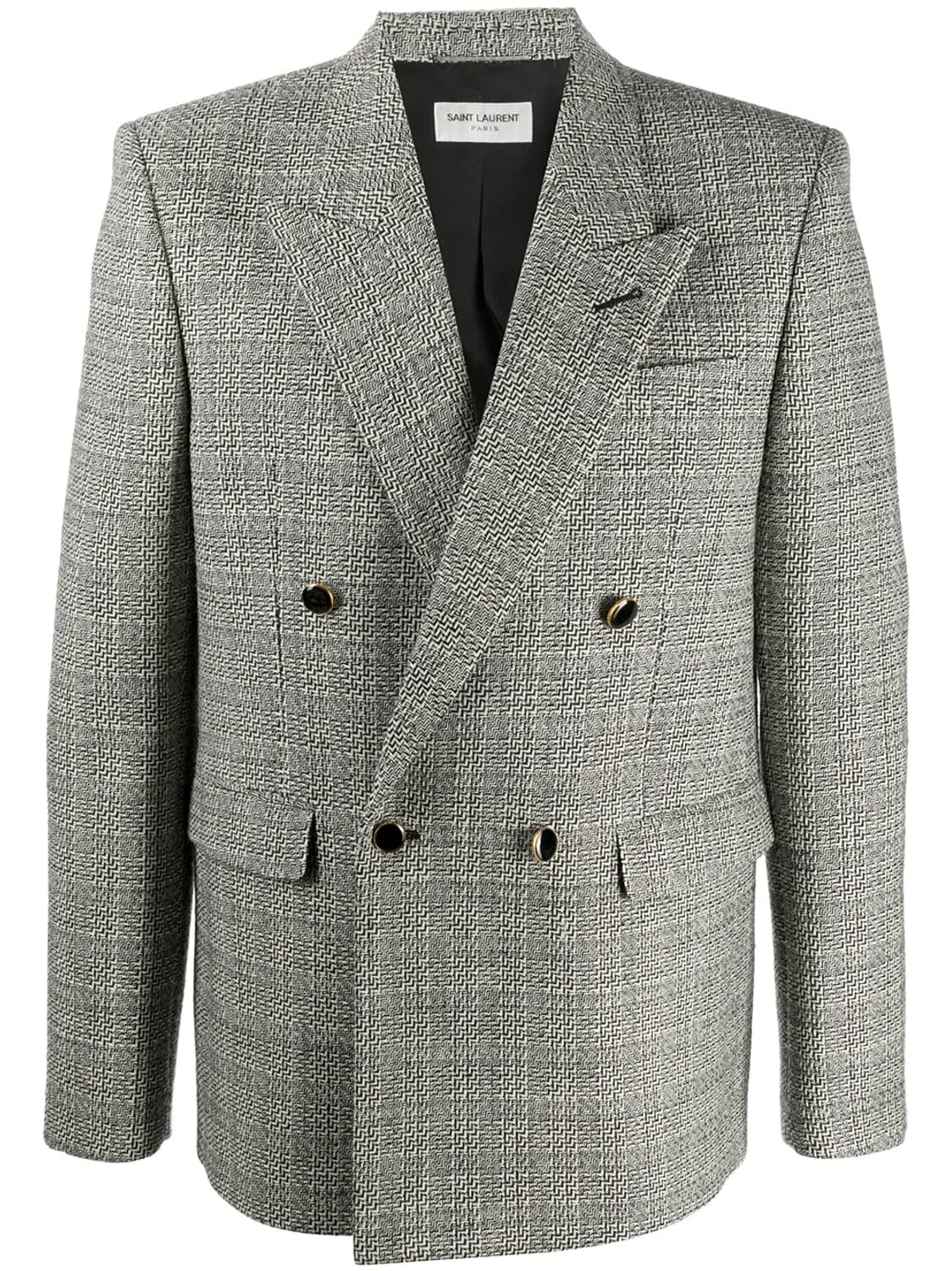 [박보검님 착용] 생로랑 디컨스트럭티드 체크 자켓 상품이미지1