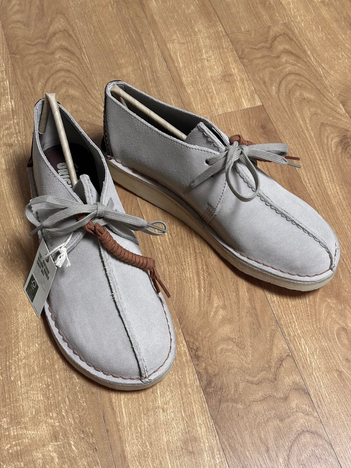 클락스 데저트트랙 샌드 스웨이드 uk8.5 상품이미지3