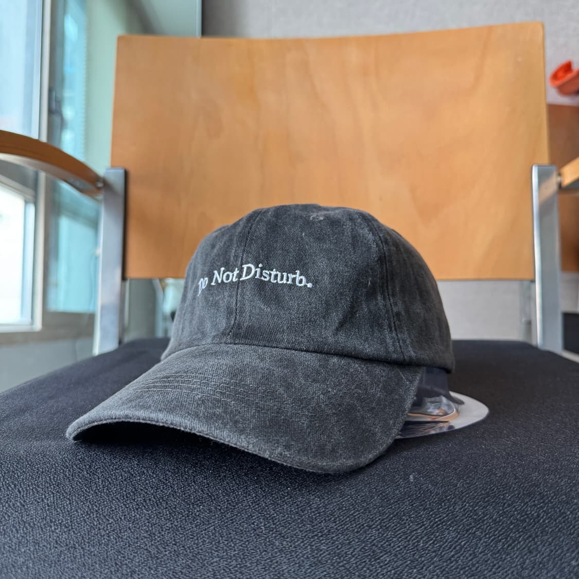 USA donotdisturb 빈티지 모자 볼캡 피그먼트 상품이미지2