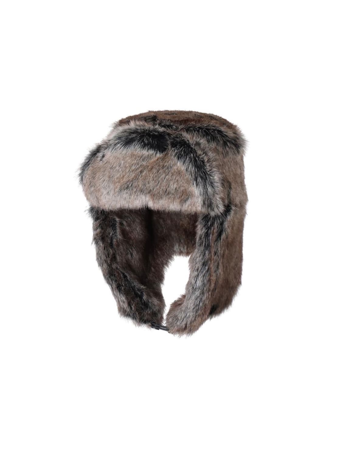 Shapka Trooper Fur Hat (Black, Brown) 상품이미지2
