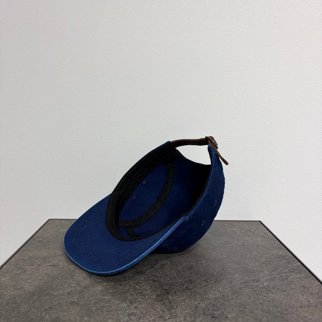 (OS) 슈프림 박스로고 캠프캡 모자 워시드 인디고 네이비 상품이미지6