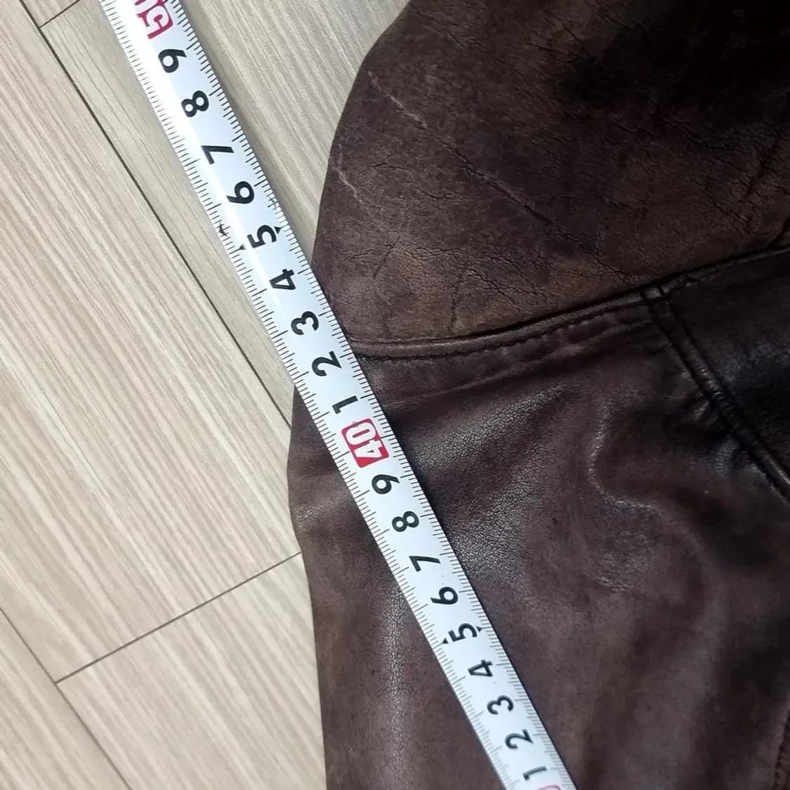 일본제 제너럴스텐다스 50년대 복각 스포츠 소가죽자켓(95) 상품이미지6