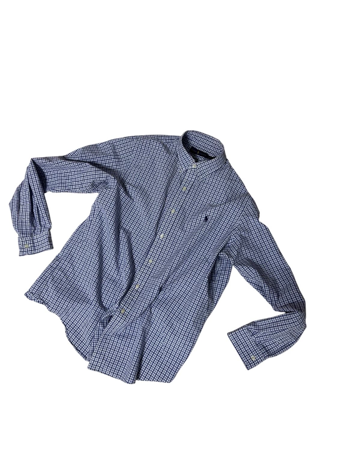 폴로 체크 셔츠 L 상품이미지1