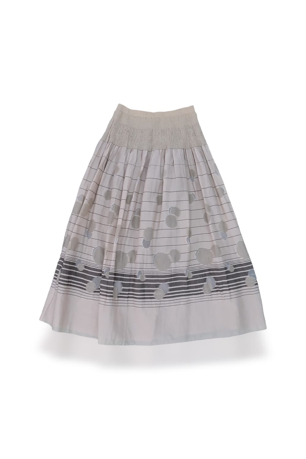 Stripe Bubble Long Skirt F  상품이미지1