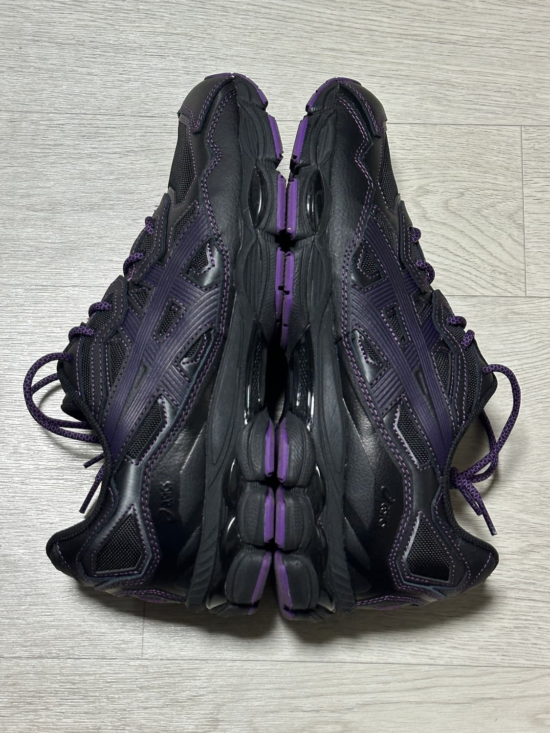 아식스 x 니들스 젤NYC 블랙 퍼플 280 상품이미지3