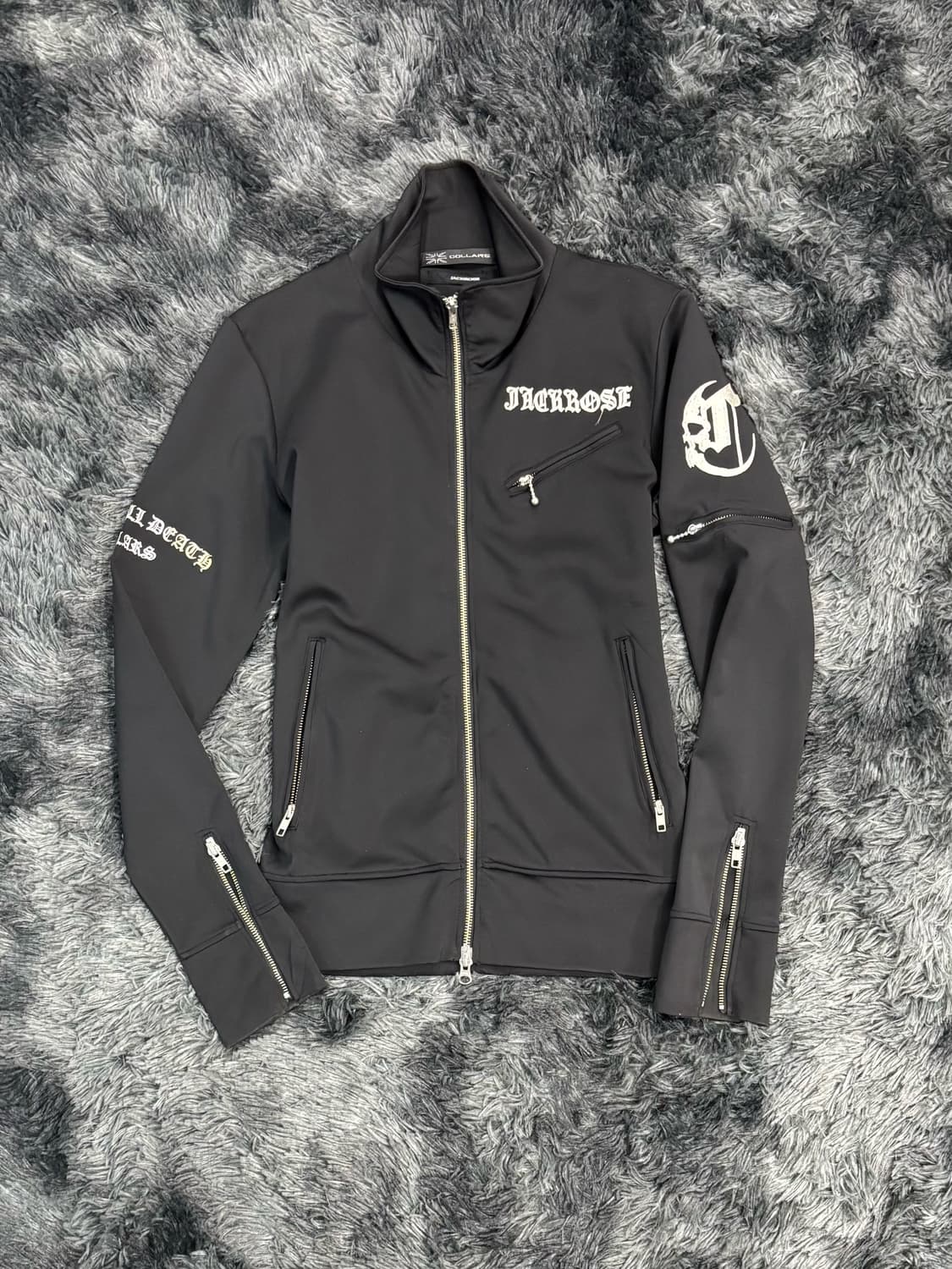 Jack Rose 고딕 로고 y2k 트랙탑 상품이미지1