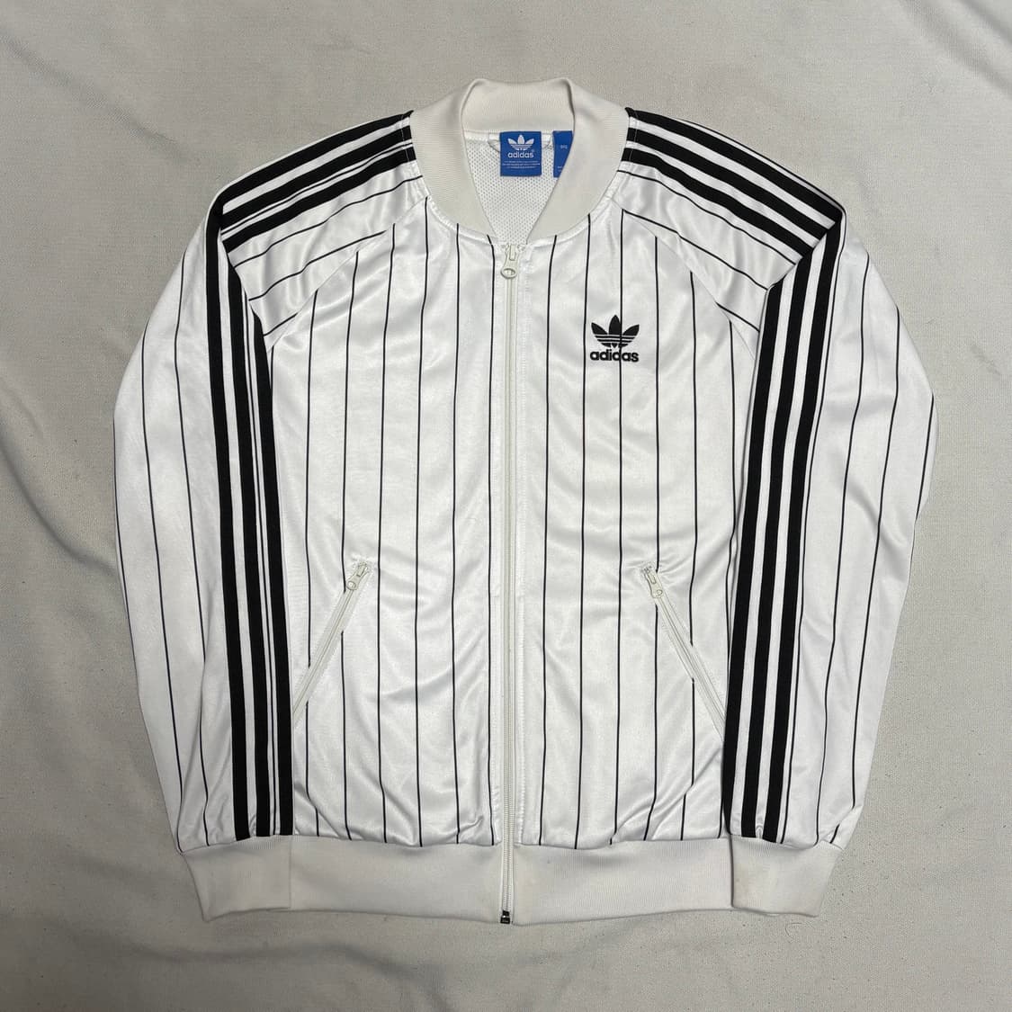 90 아디다스 여성용 슈퍼걸 스트라이프 트랙탑 상품이미지2