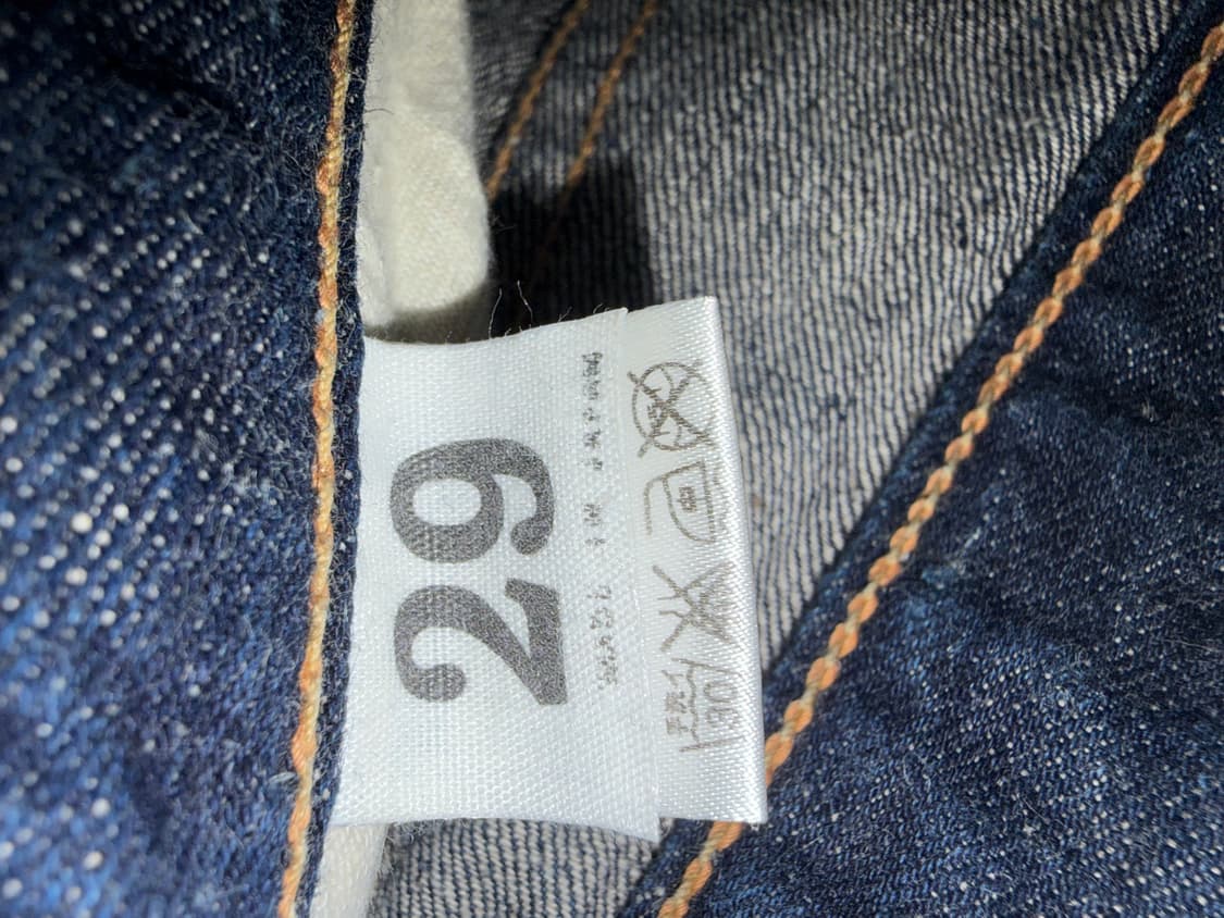 웨어하우스 인디고 데님팬츠 1001 29사이즈 판매 상품이미지4