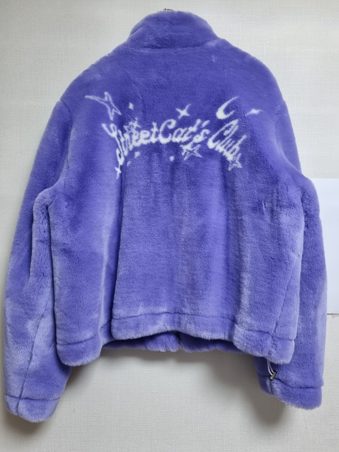 어피스오브케이크 퍼 자켓 M 퍼플 상품이미지2