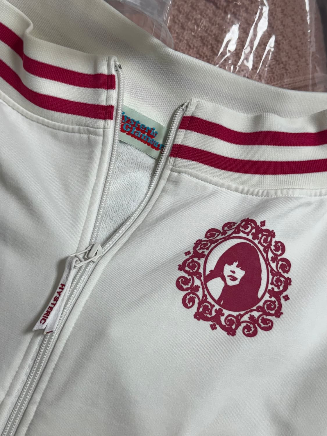 히스테릭글래머 오프숄더 원숄더 투웨이 져지 집업 상품이미지4