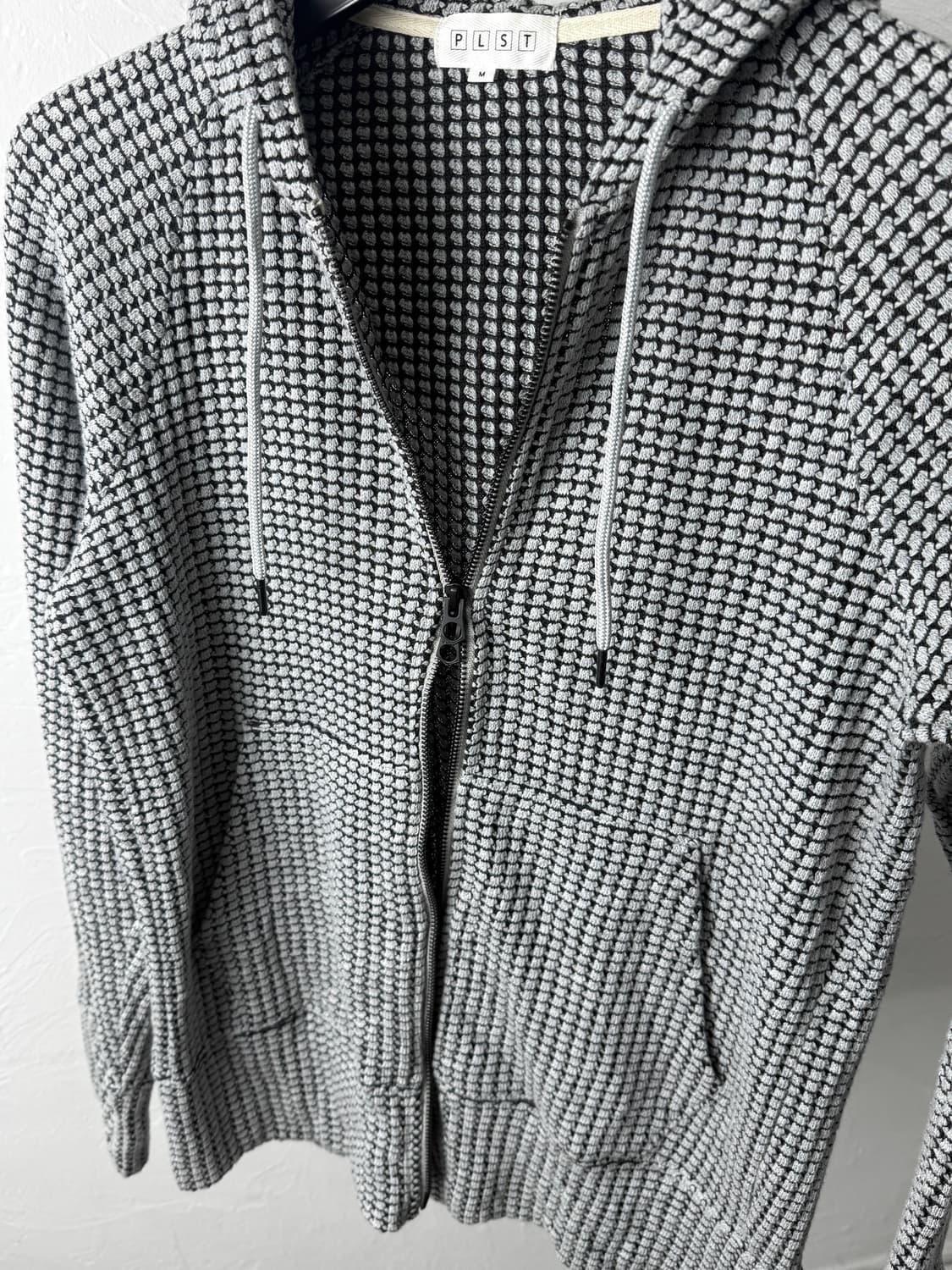 Plst 투웨이 니트 후드 집업 상품이미지3