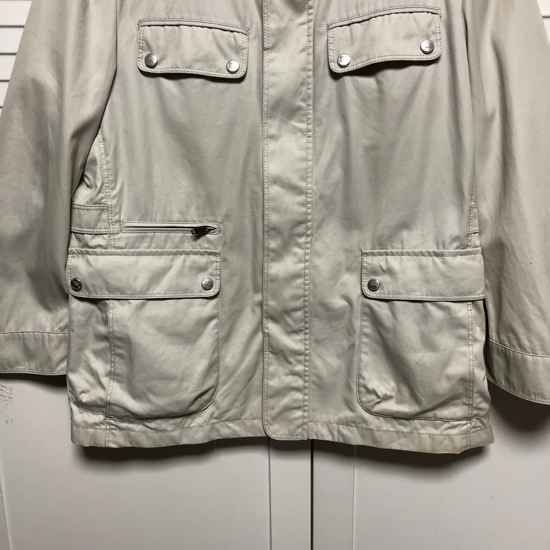 버버리 자켓 일판 사파리 필드자켓 남성용 블루종 상품이미지3