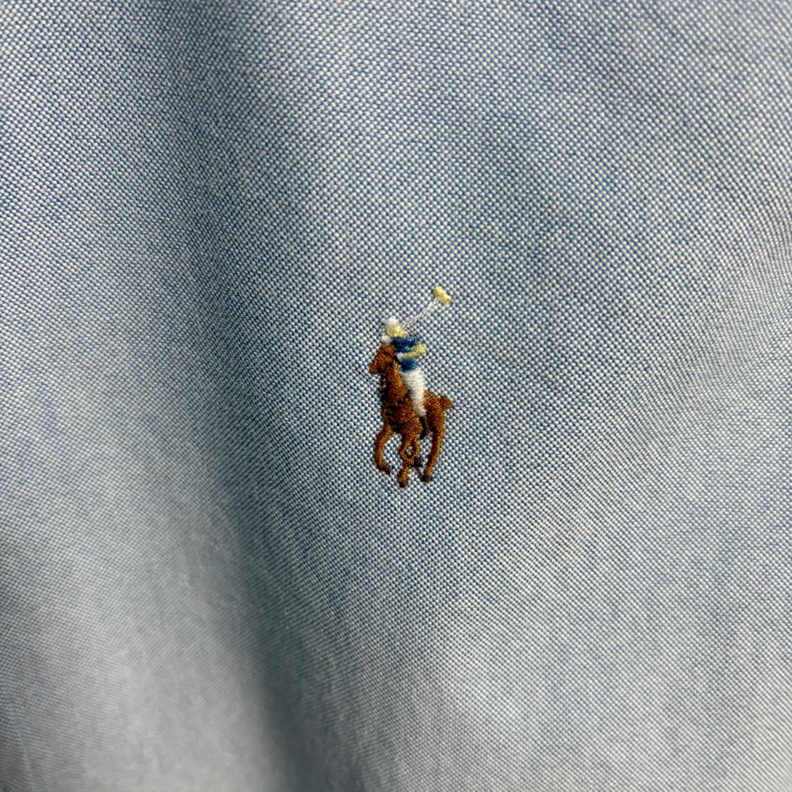 폴로 랄프로렌 슬림핏 옥스포드 셔츠 / 소라, M 상품이미지5