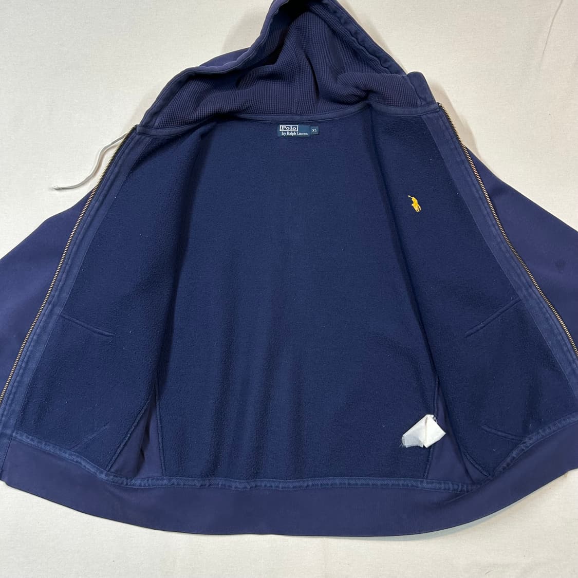 XL) 폴로 랄프로렌 두산 써멀 후드집업 네이비 상품이미지5