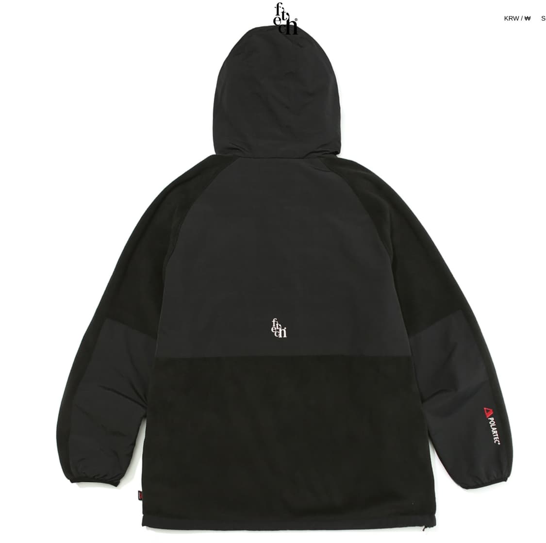 Fetch 패치 폴라텍 아노락 자켓 상품이미지3