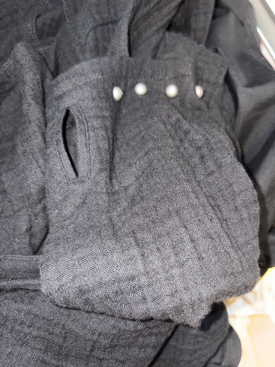 Das schloss drape hood jacket 상품이미지5