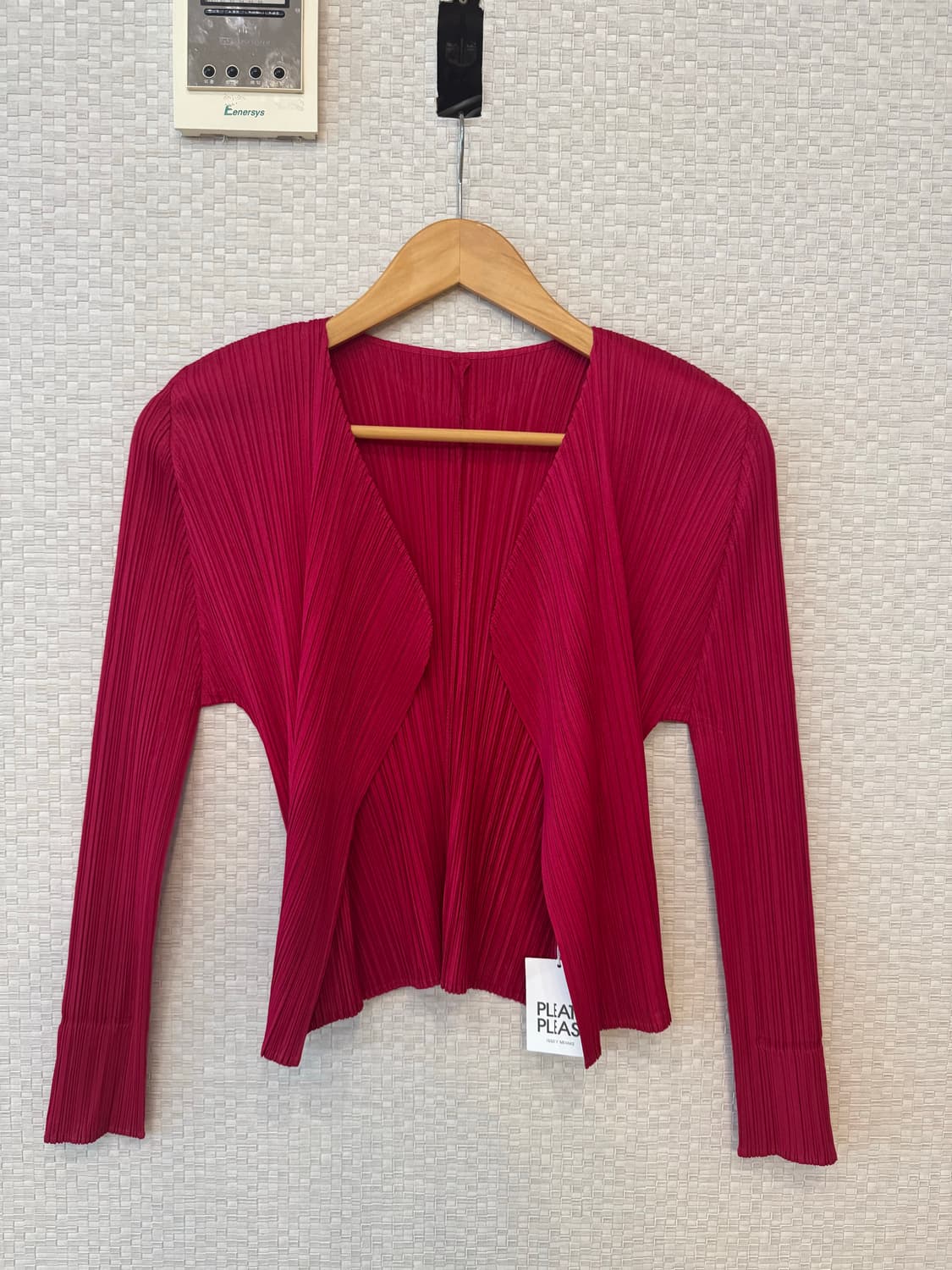 플리츠플리즈 뉴컬러플 베이직 4 숏 가디건 상품이미지2