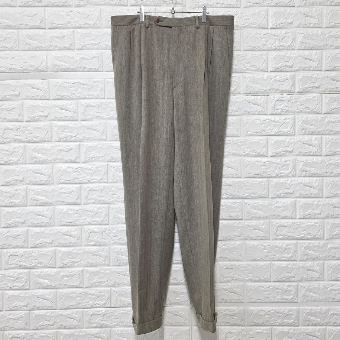 택포) Christian Dior 남성 모직 바지 34인치 상품이미지1