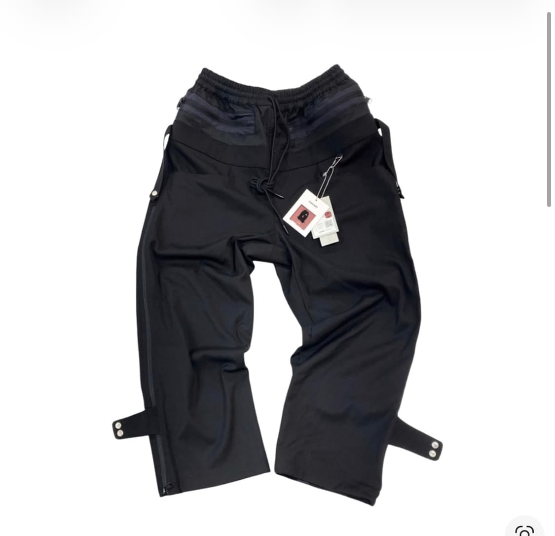 언더마이카 x 논노드 레이어드 멀티 지퍼 슬렉스 상품이미지1