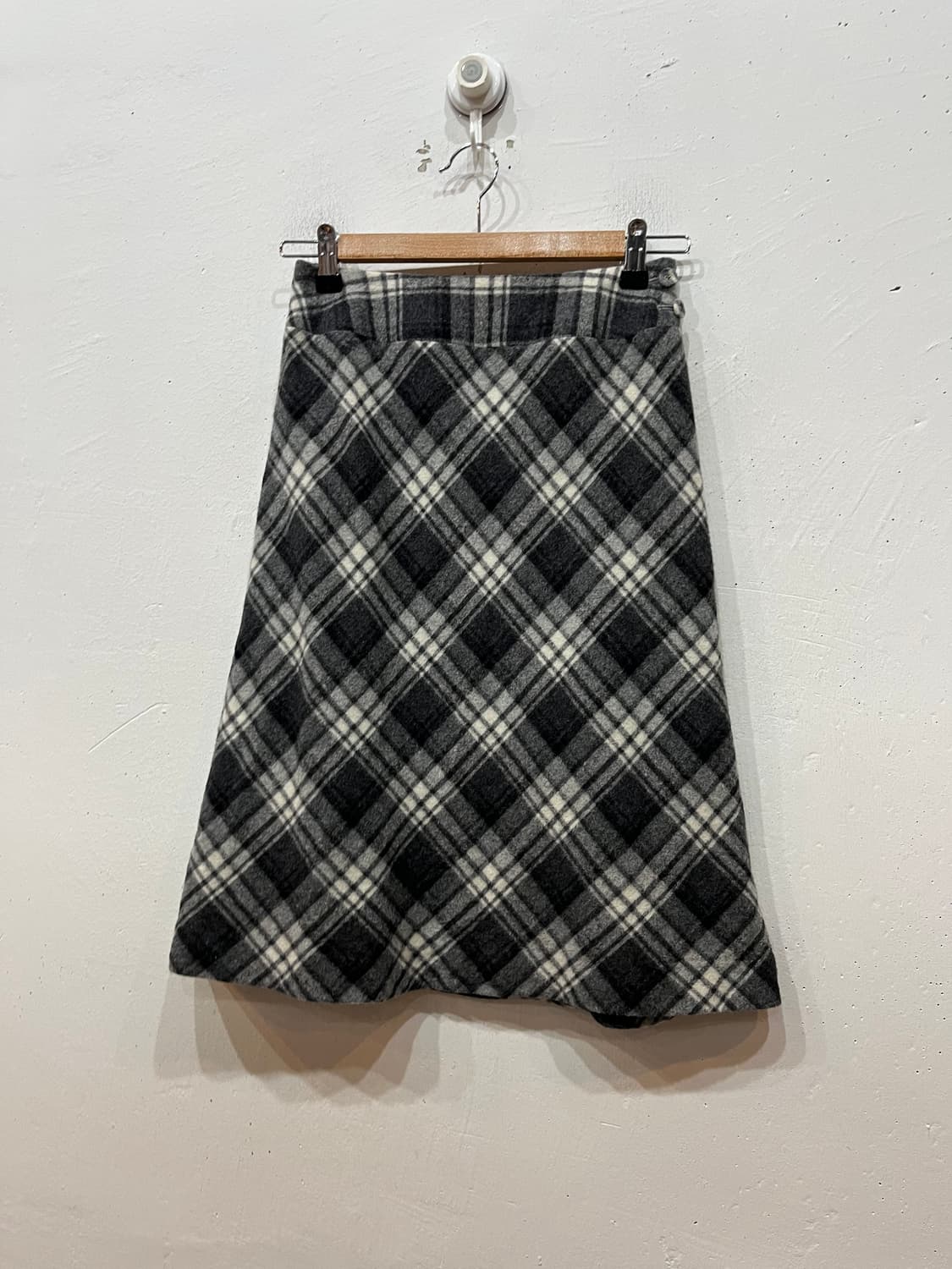 맥그리거 체크 울 스커트 치마 24 상품이미지1