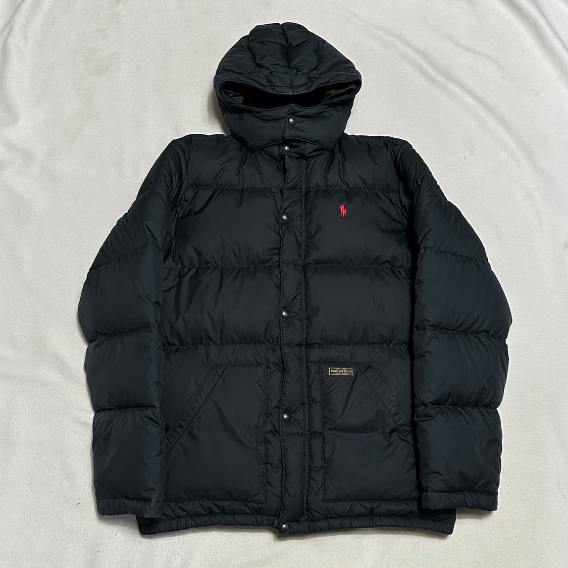 XL 폴로랄프로렌 블랙 구스다운 점퍼 상품이미지2