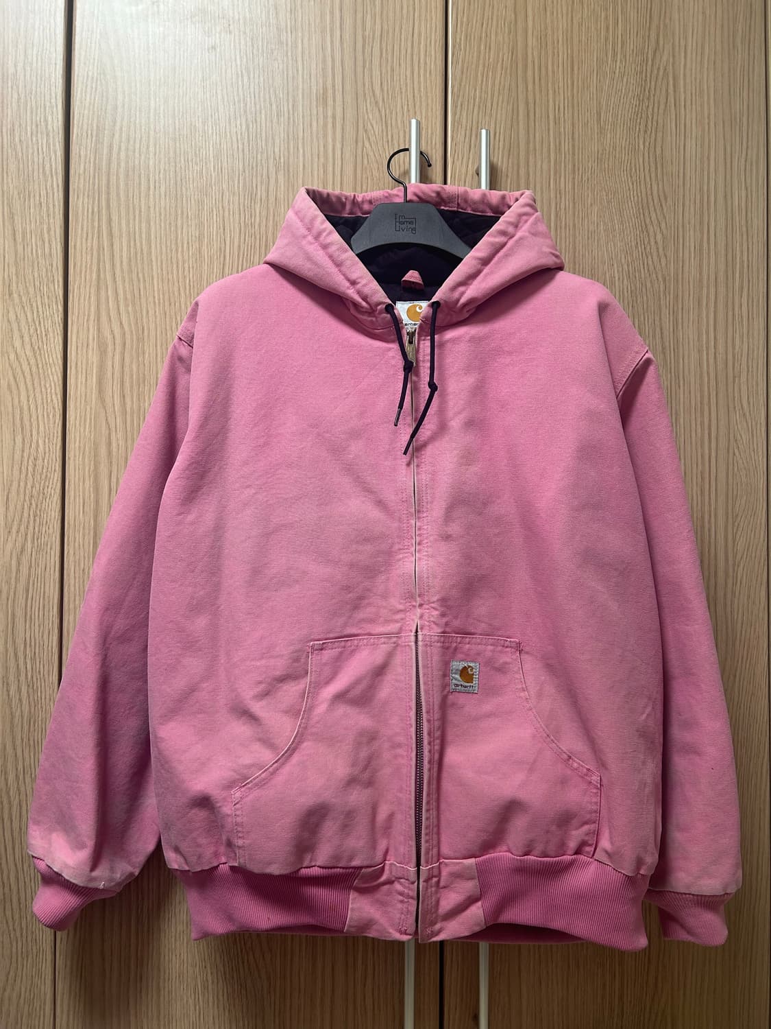 칼하트 WJ130 덕 액티브자켓 핑크 XXL 상품이미지1