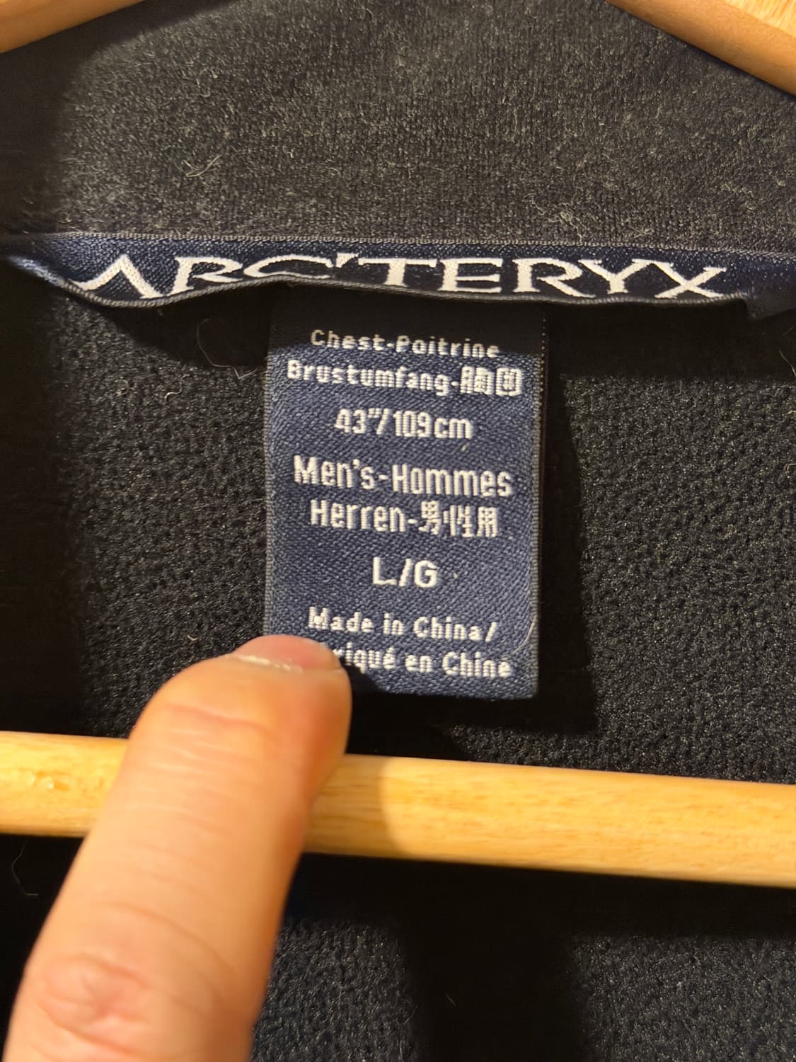 (L) 아크테릭스 감마 블랙 소프트쉘 자켓 상품이미지6