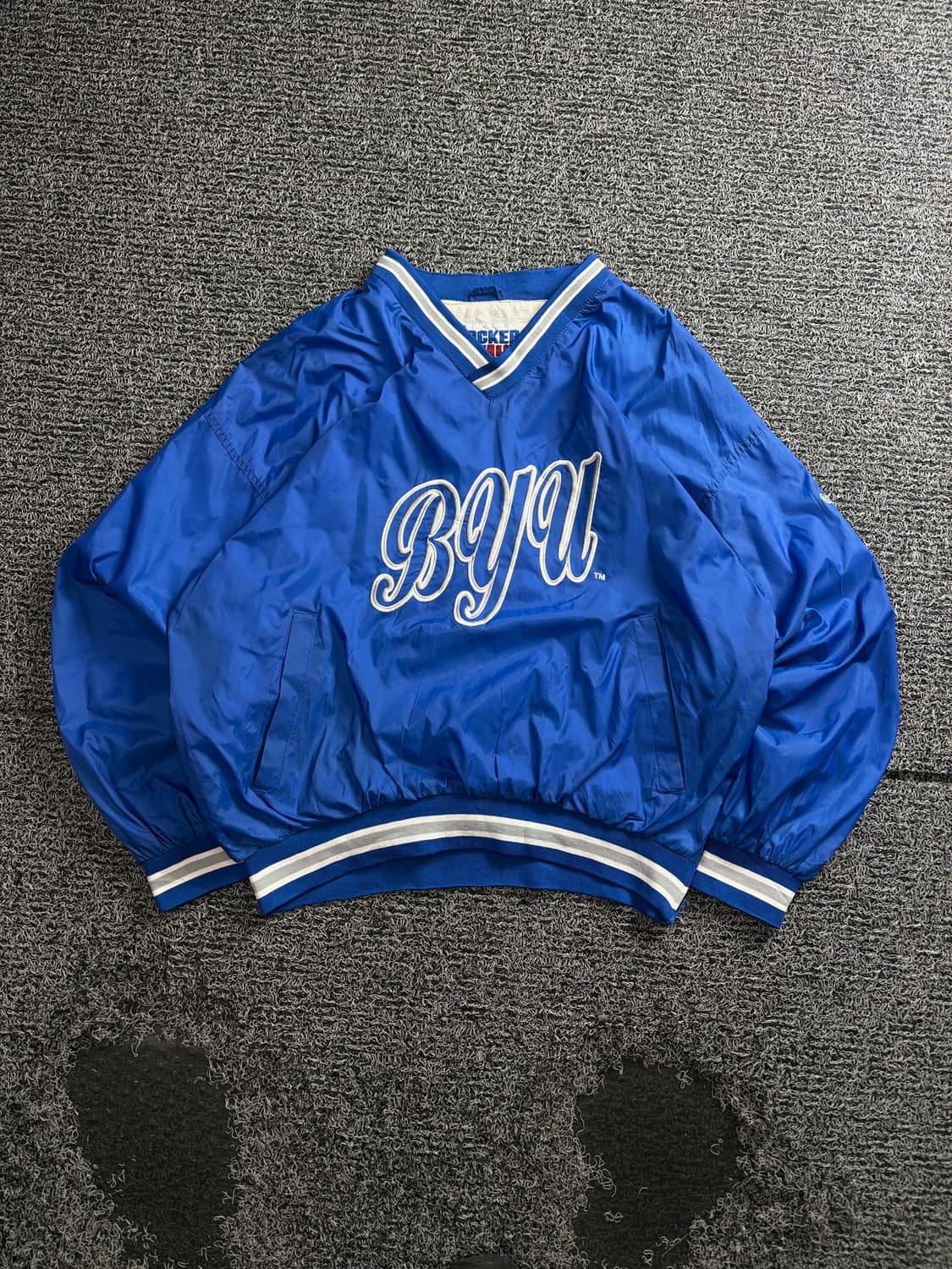 빈티지 올드스쿨 빅로고 웜업 풀오버 아노락 4107 상품이미지2