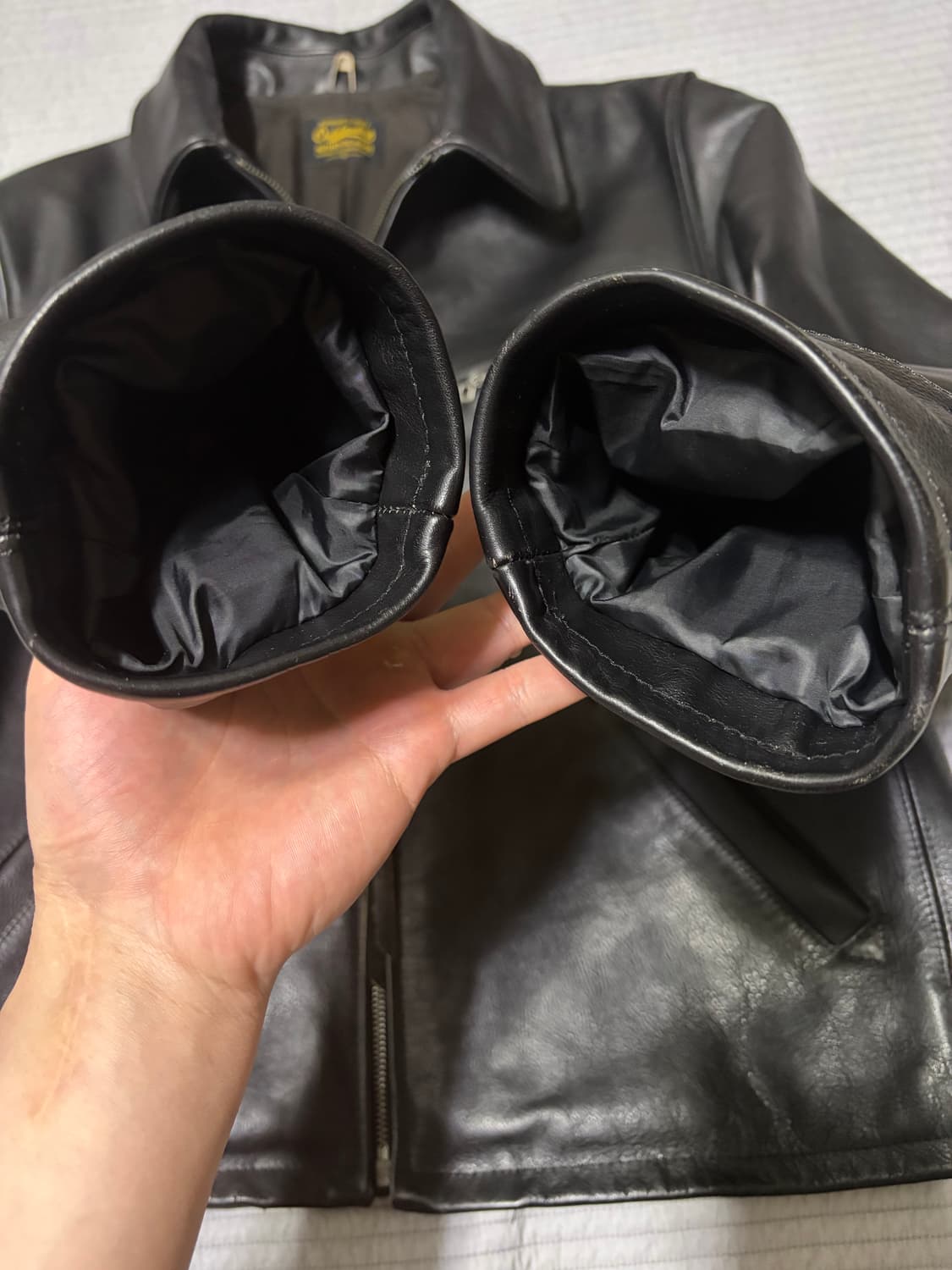 아웃스탠딩 티코어 가죽 레더 스포츠자켓 L 상품이미지4