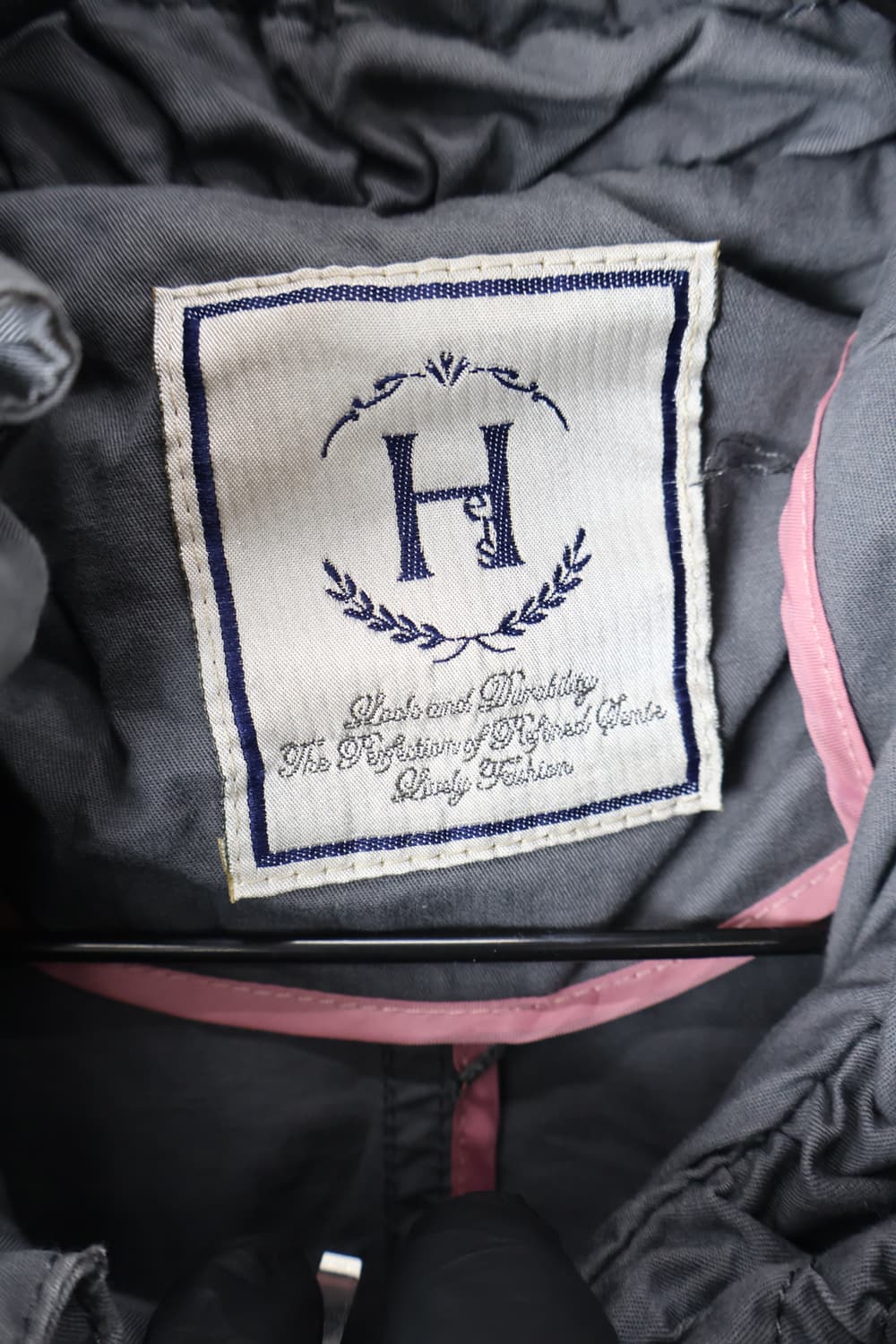 Jpn Mori Girl Dark Grey Drawstring Coat 상품이미지7