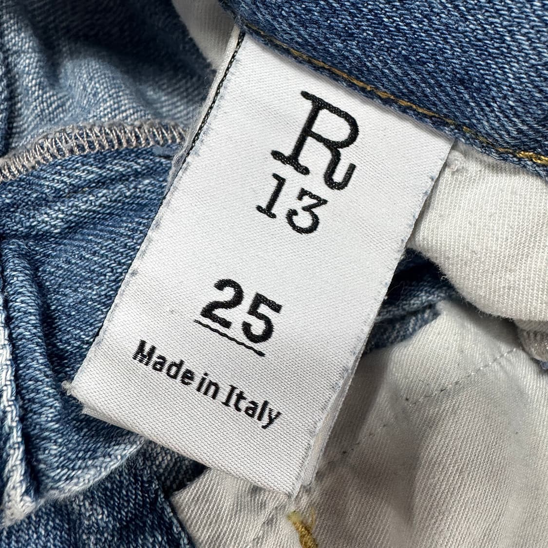 R13 크로스오버 와이드 데님 팬츠 (25) 상품이미지6