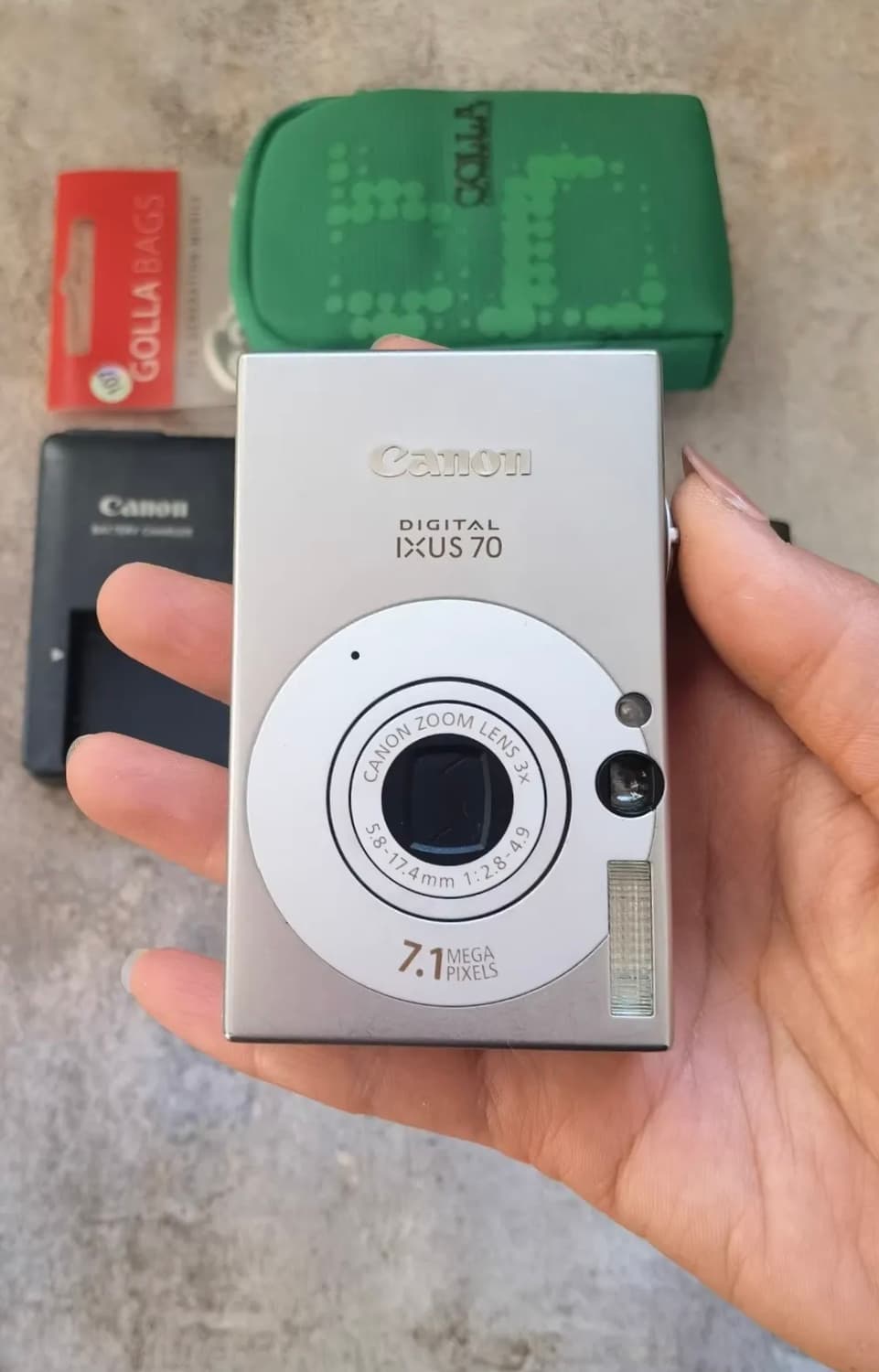 캐논 익서스 70 CANON IXUS 70 빈티지 디지털카메라 디카 상품이미지7