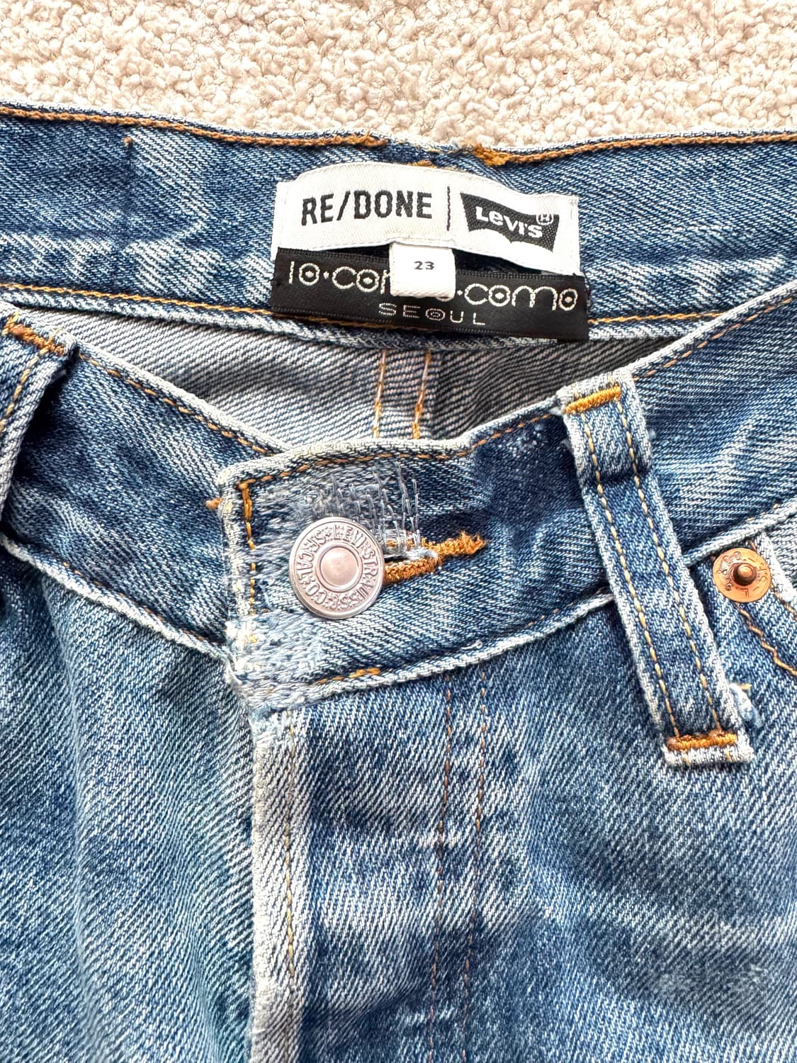 RE/DONE 하이라이즈진 상품이미지3