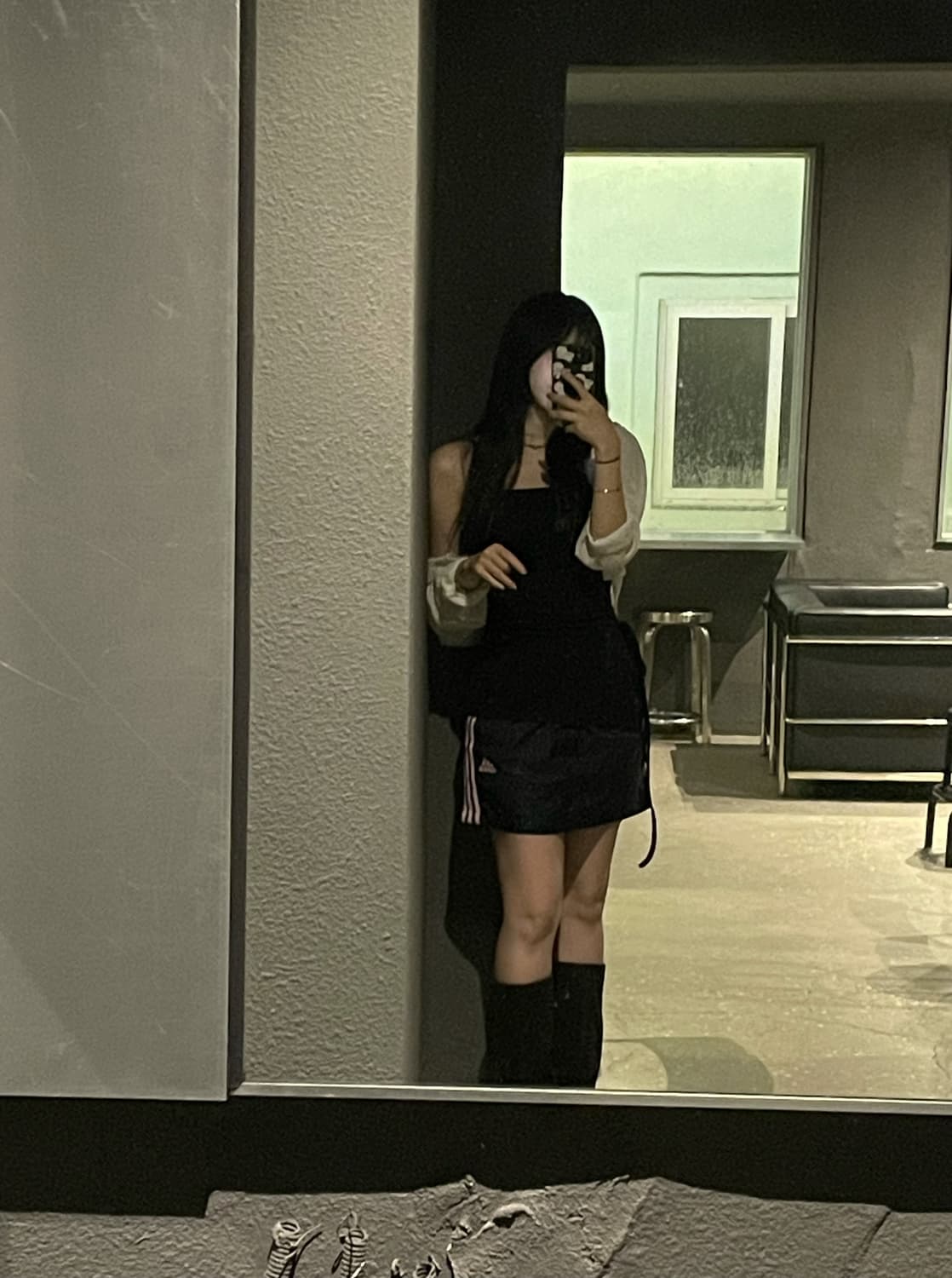 아디다스 트랙쇼츠 커스텀 스커트 상품이미지6