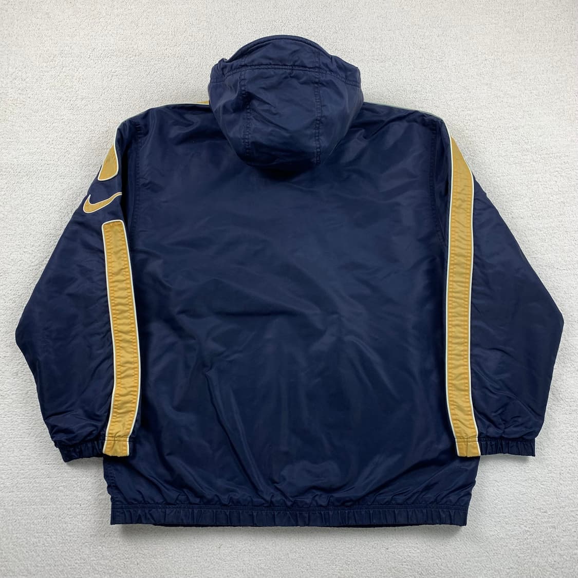 00s 나이키 올드스쿨 나일론쉘 바람막이 자켓 네이비 상품이미지2