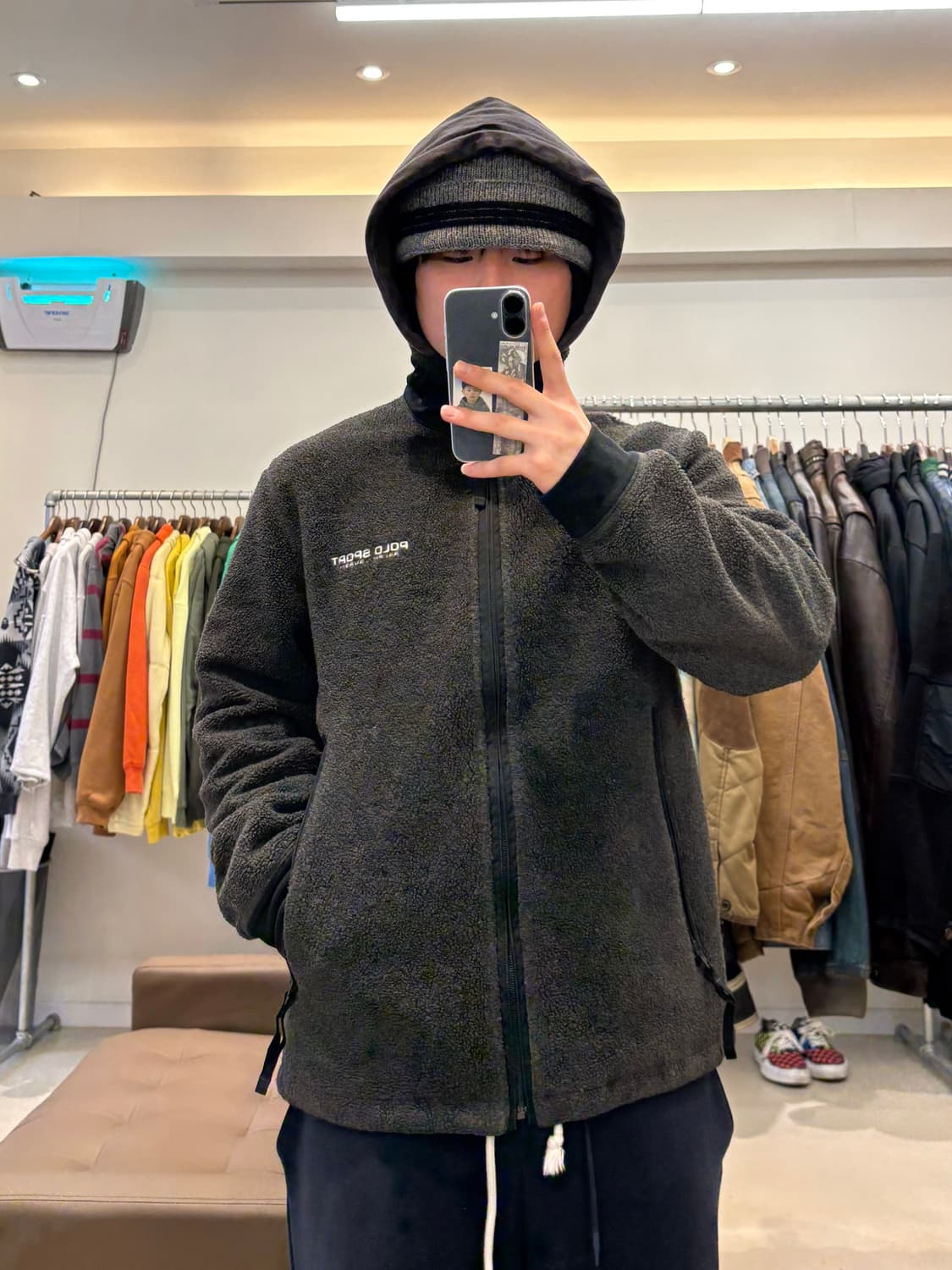 폴로 랄프로렌 스포츠 플리스 집업 상품이미지9