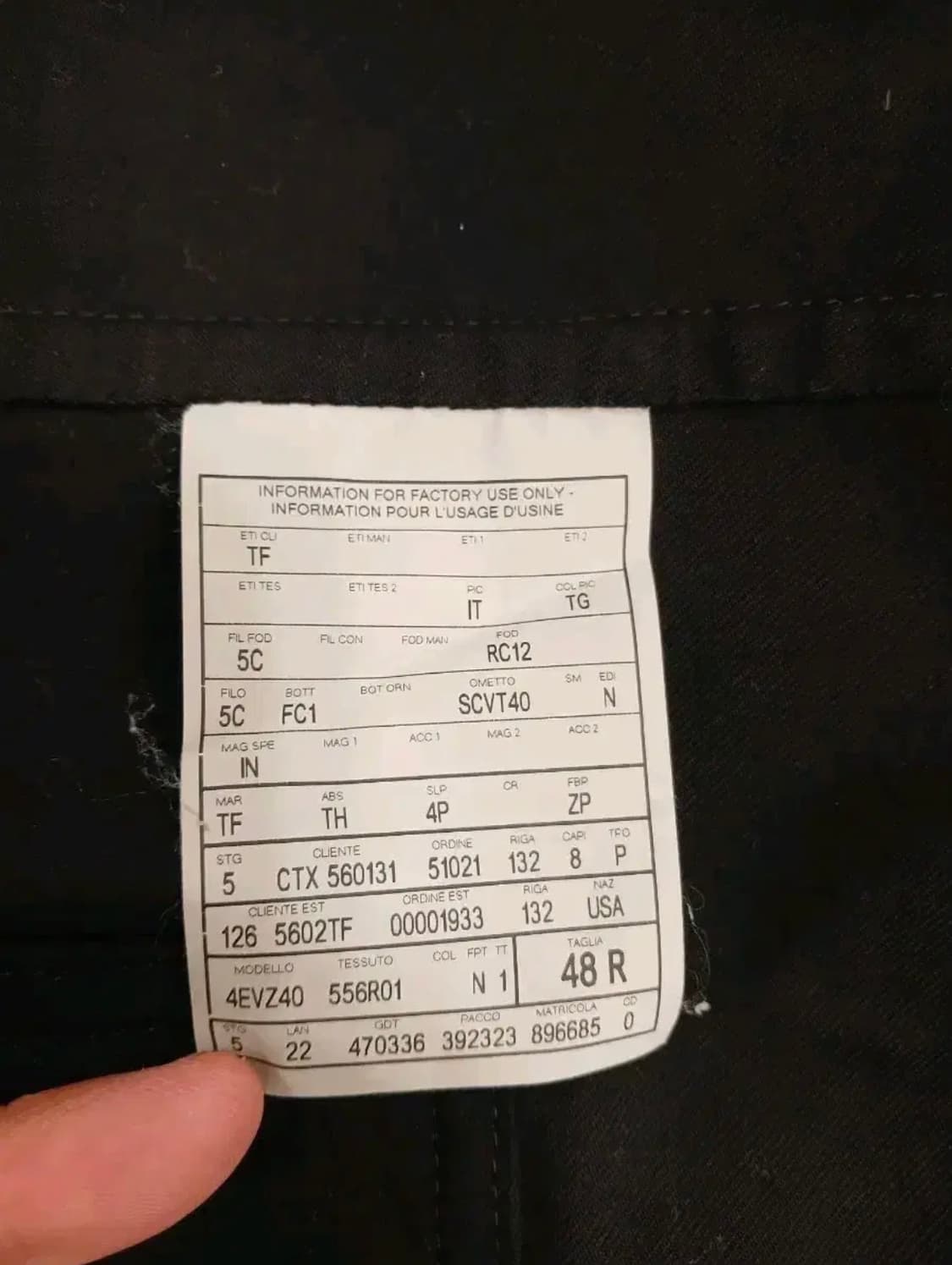 TOM FORD COTTON DRESSY HUNTING JACKET 상품이미지10