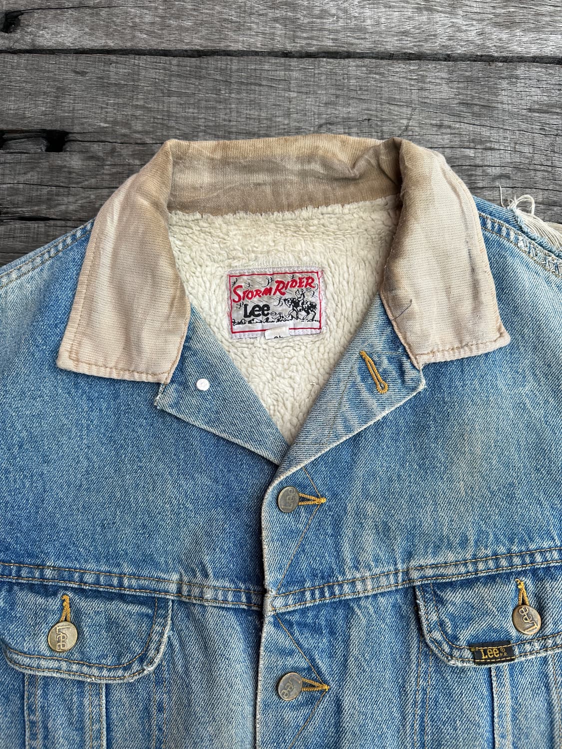 90s Threshed Lee StormRider sherpa 상품이미지2