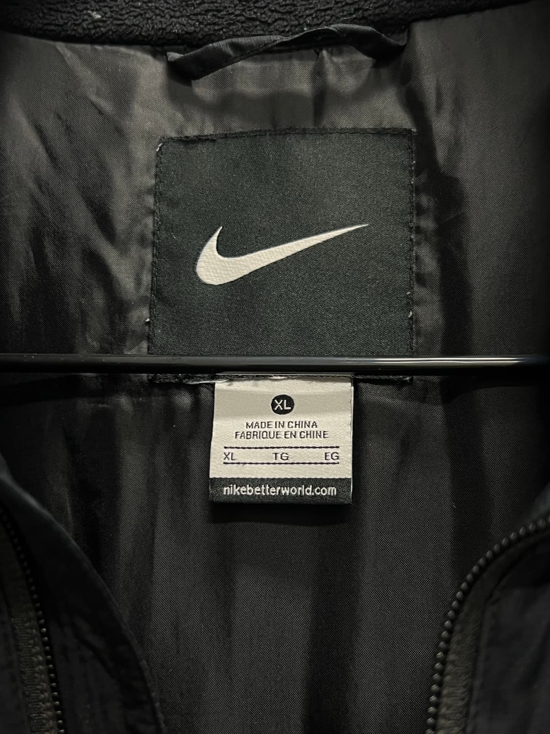 나이키 스톰핏 벤치코트 블랙 상품이미지4