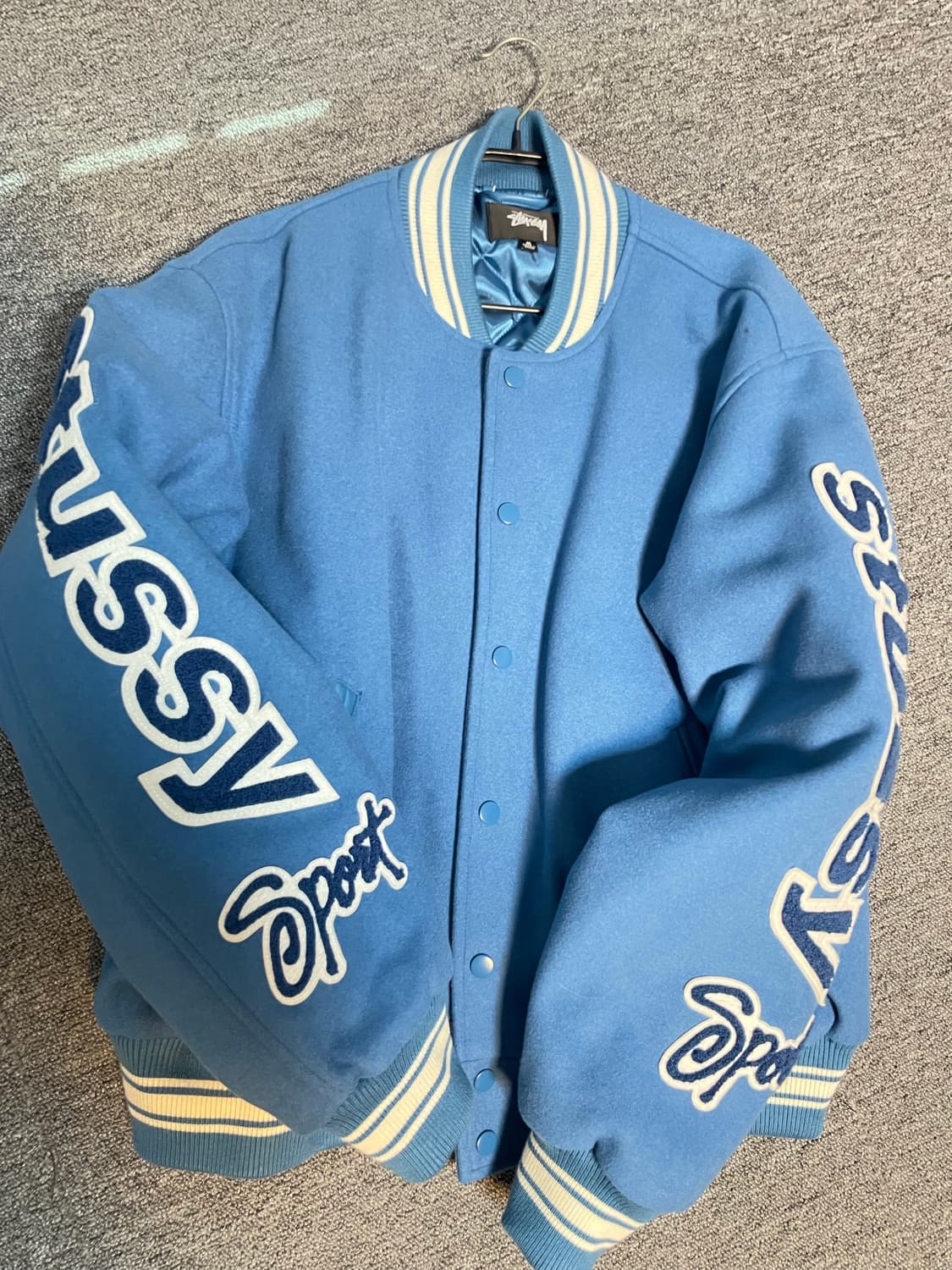 스투시 컴피티션 바시티 블루(m) 상품이미지1