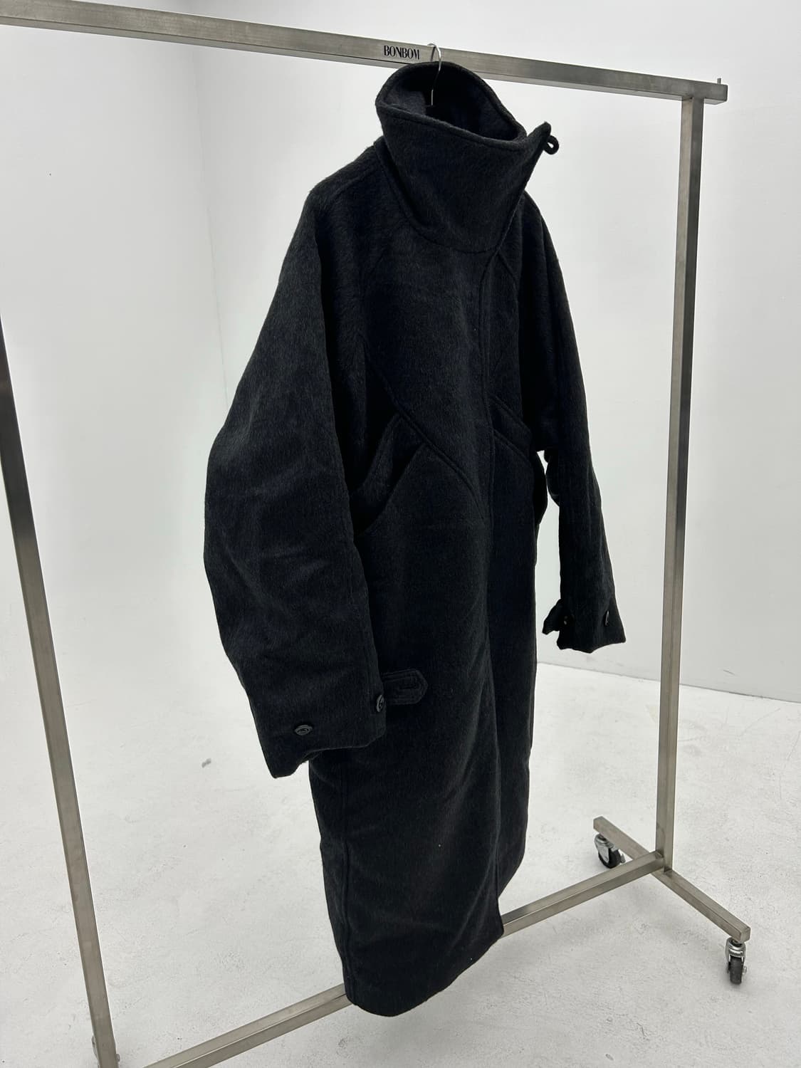 Nofaith Studio Asymmetrical coat grey 상품이미지6