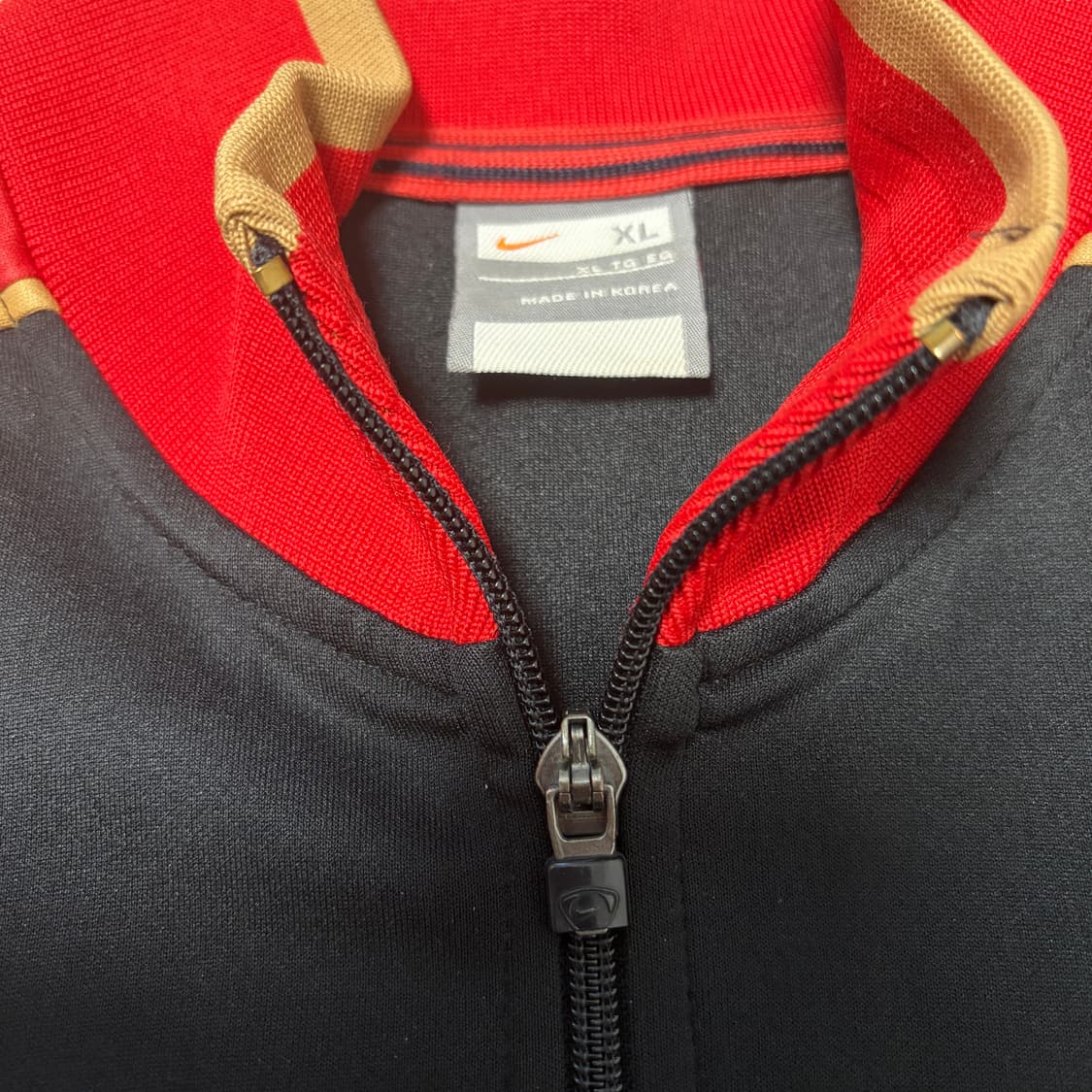 대장급)나이키 00s 올드스쿨 박지성 맨유 트랙탑 져지(XL) 상품이미지4